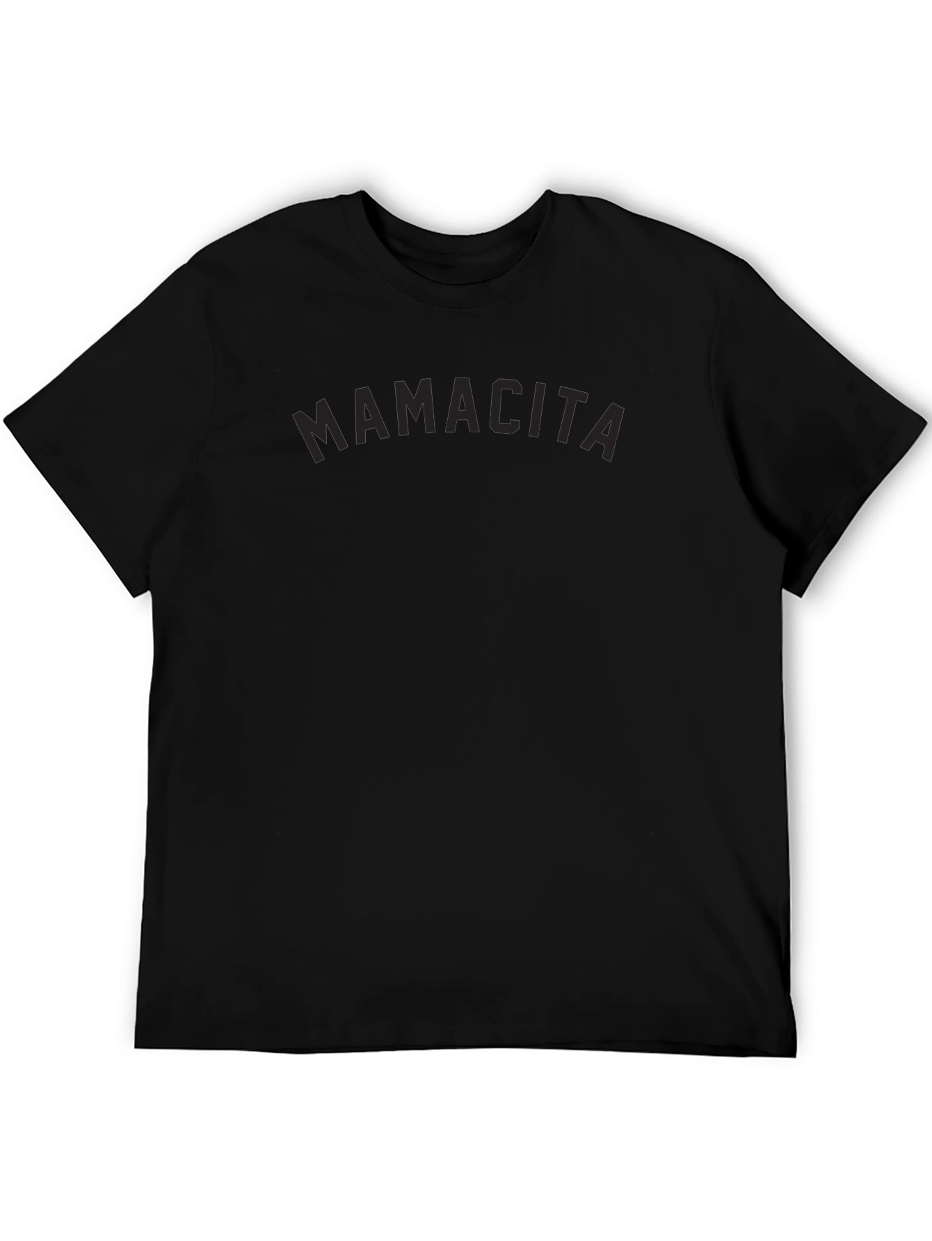 Mamacita Black Crew Neck T-Shirt