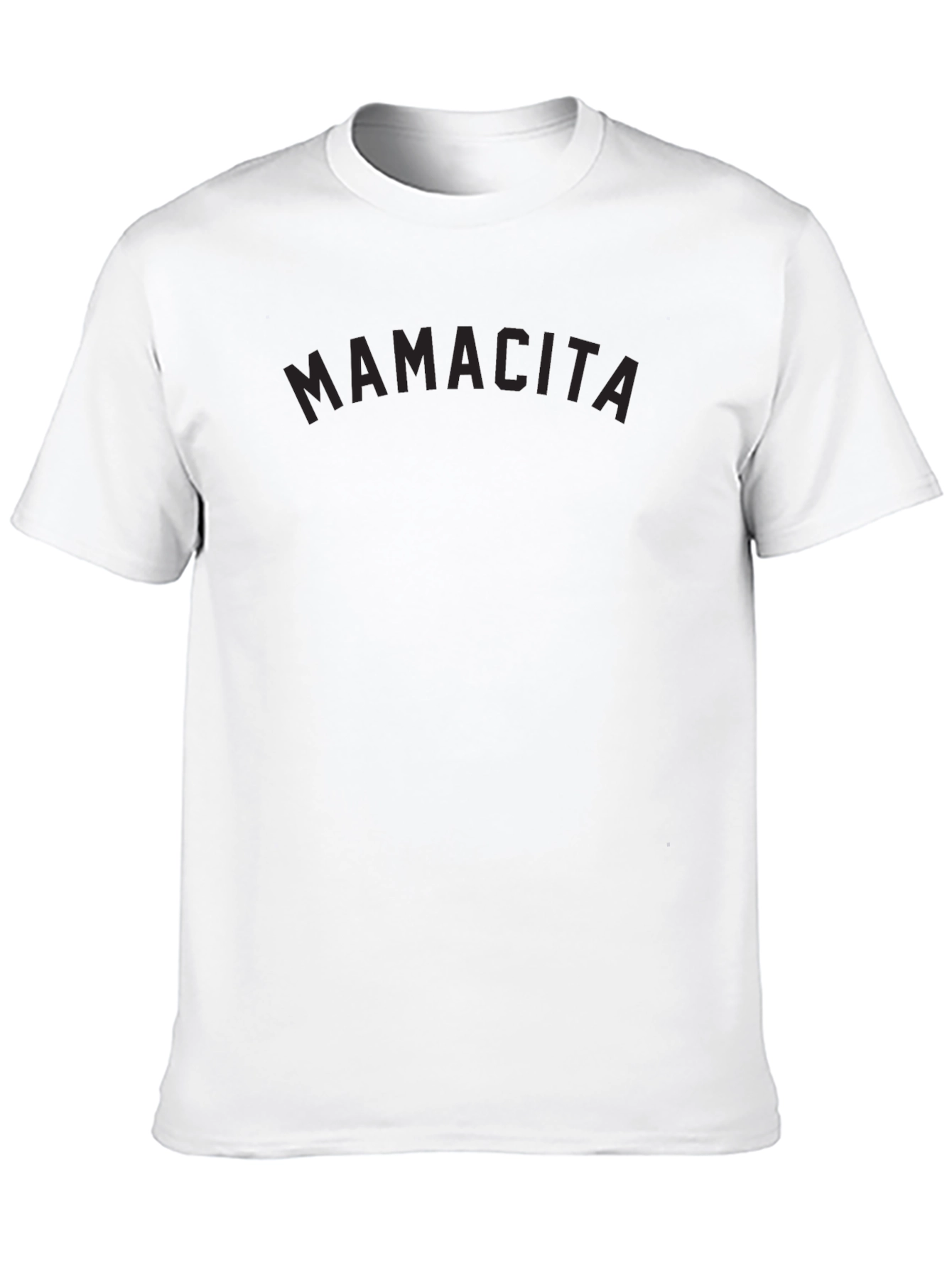 Mamacita Black Crew Neck T-Shirt