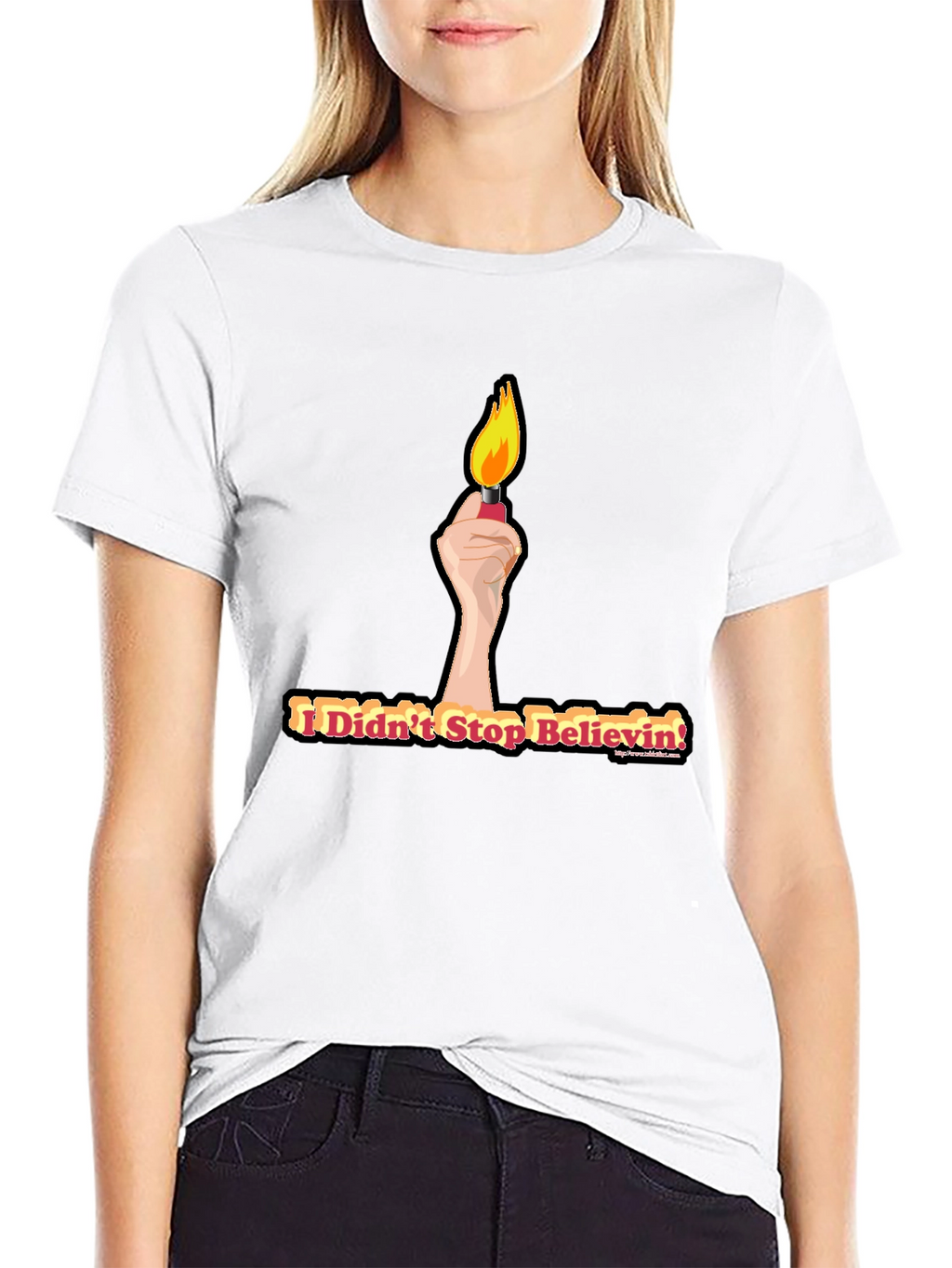 Didnt Stop Believin Graphic T-Shirt