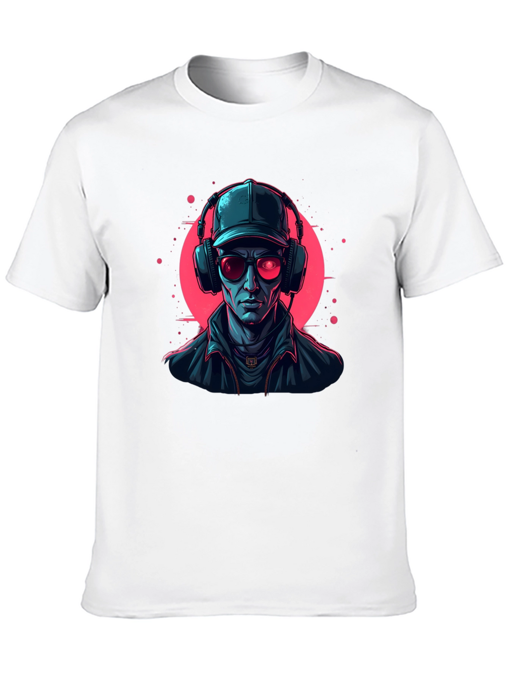 Cyberpunk DJ Graphic Tee