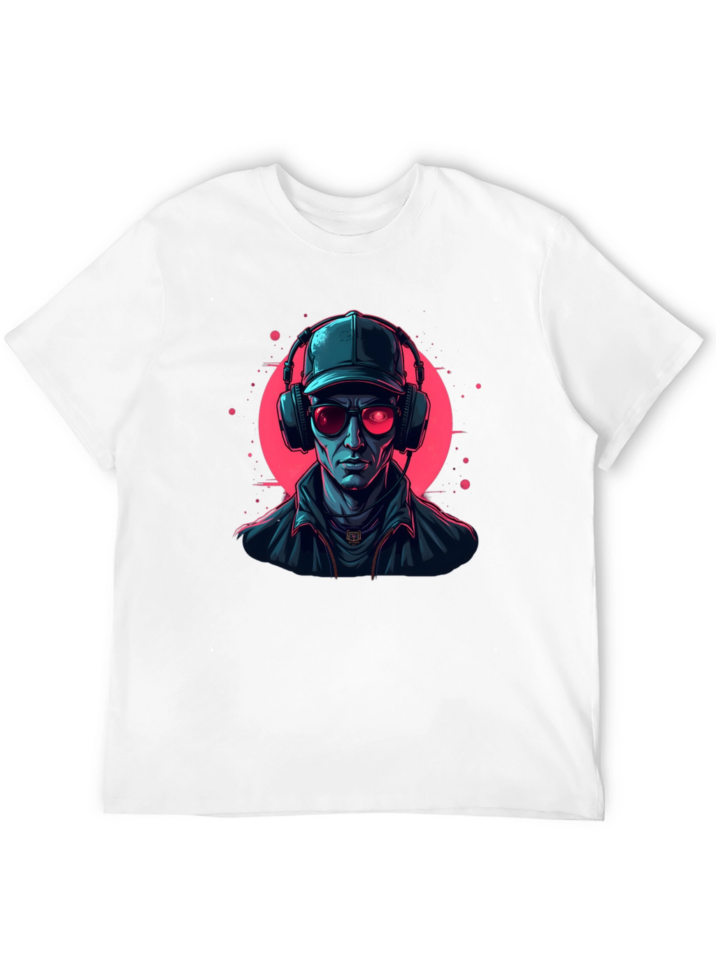 Cyberpunk DJ Graphic Tee