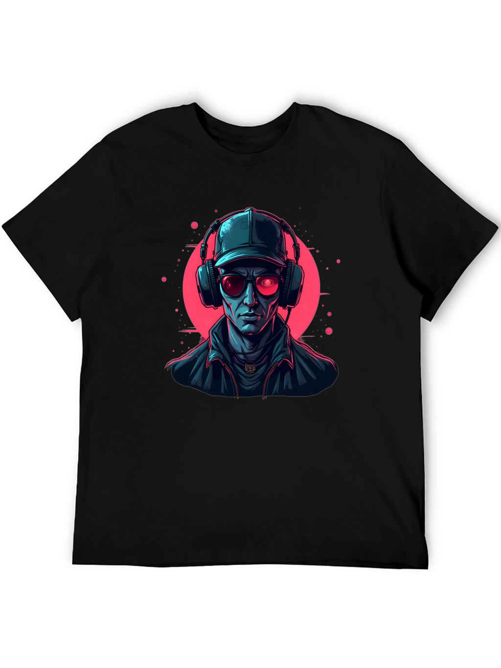 Cyberpunk DJ Graphic Tee