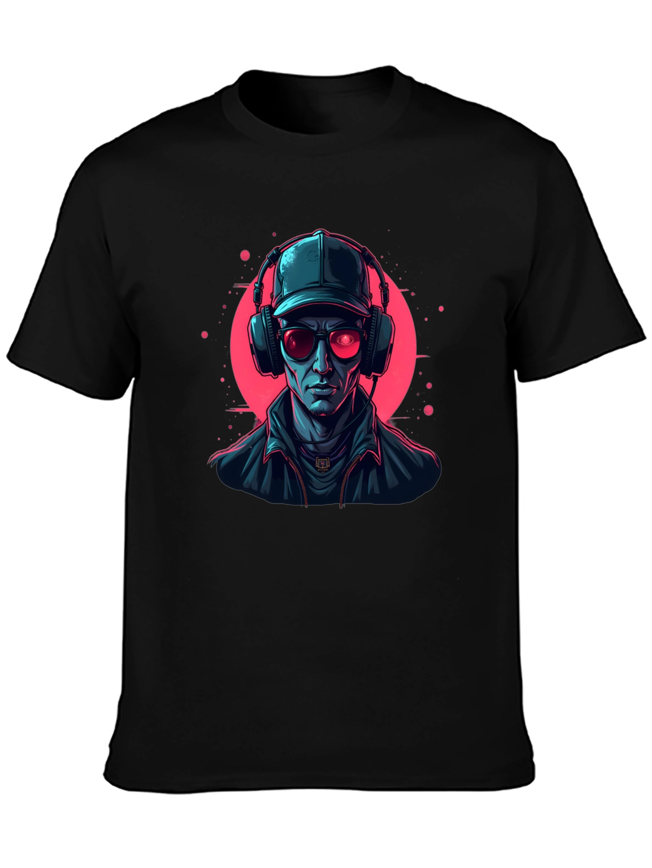 Cyberpunk DJ Graphic Tee