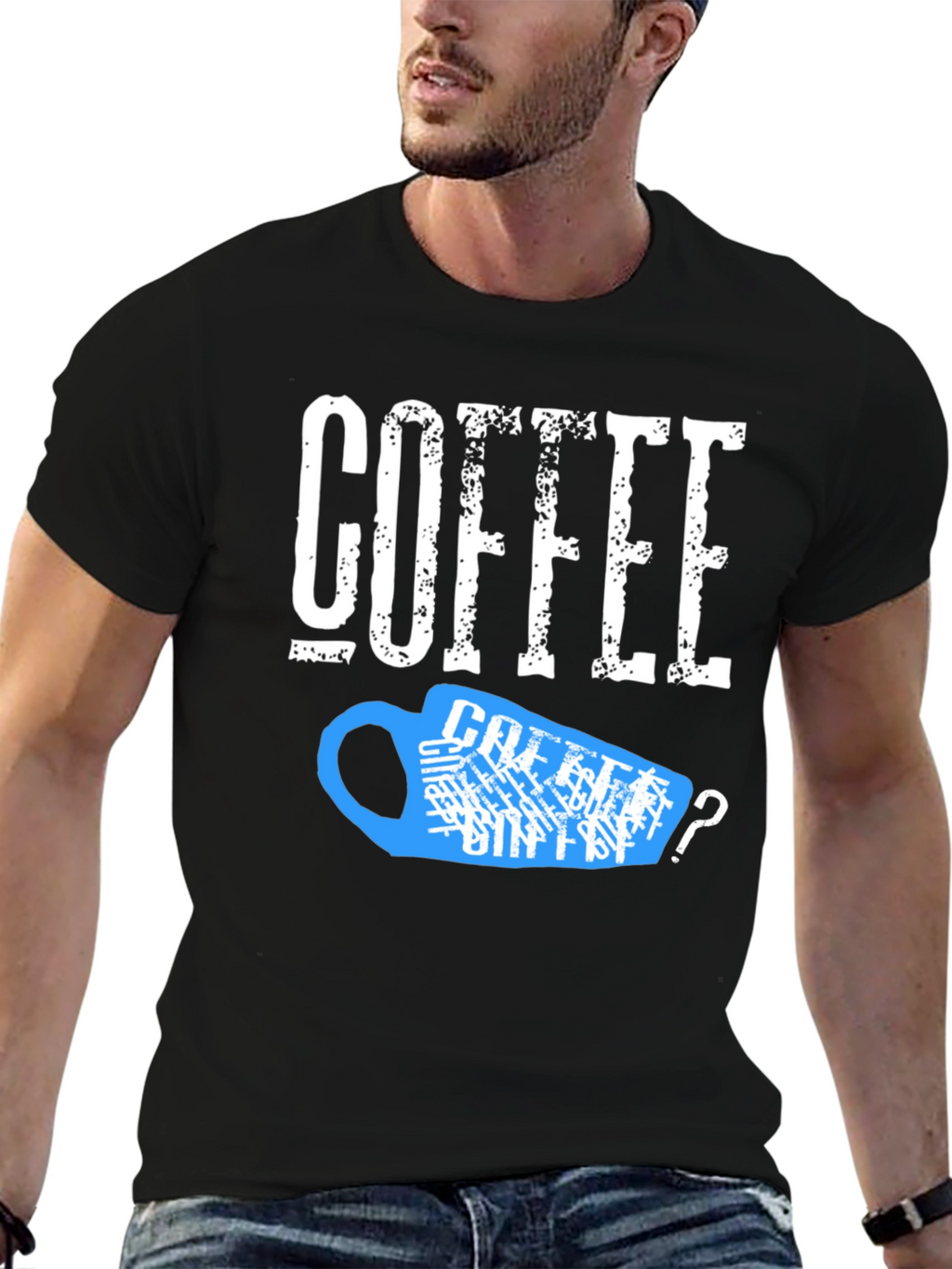 Coffee? T-Shirt - Funny Caffeine Lover Tee