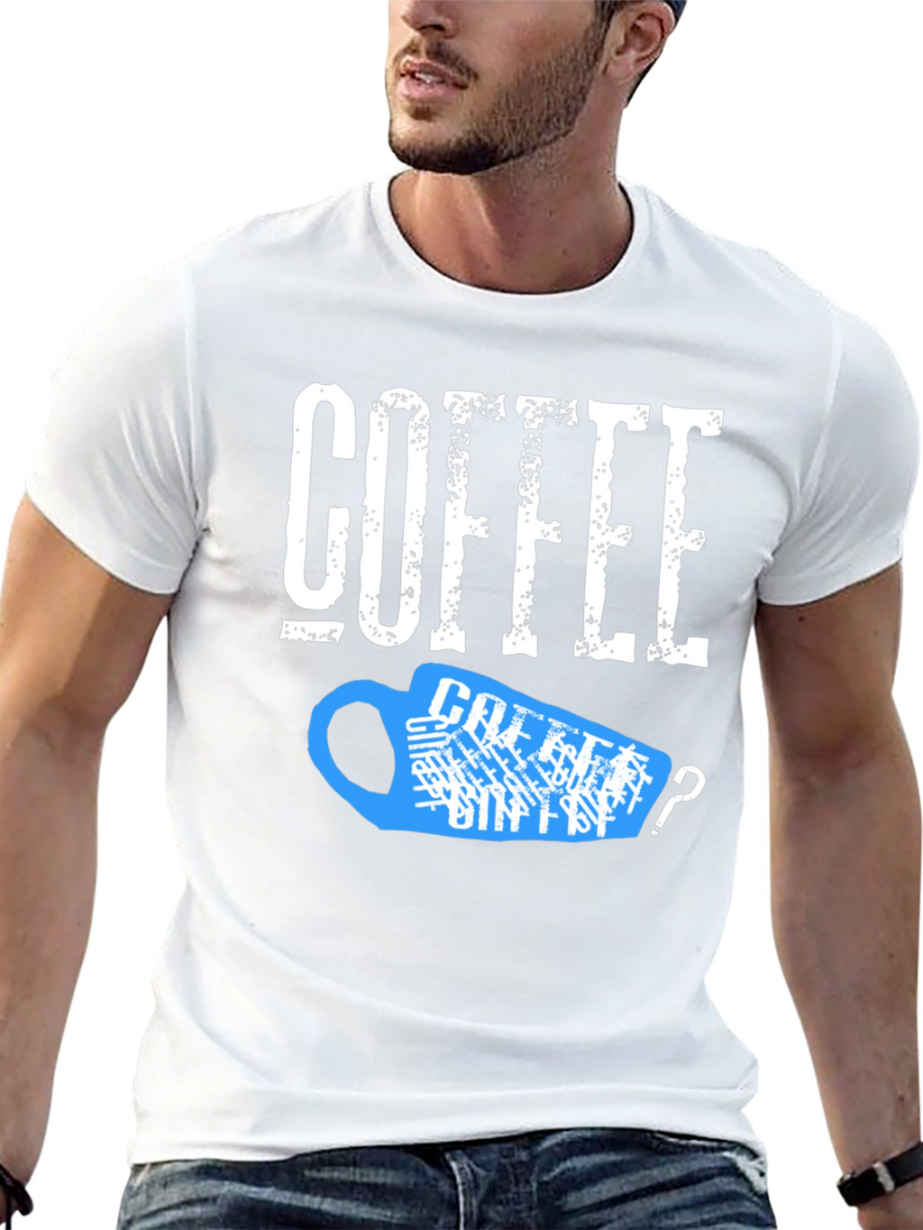 Coffee? T-Shirt - Funny Caffeine Lover Tee
