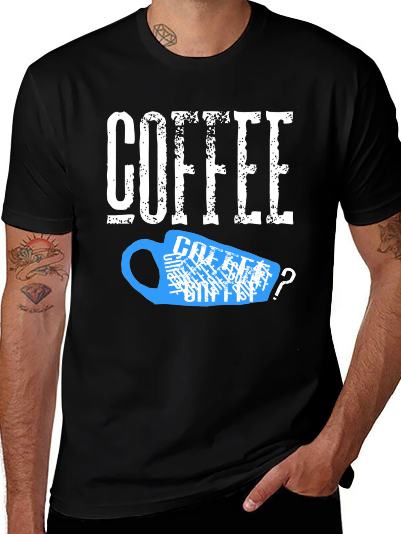 Coffee? T-Shirt - Funny Caffeine Lover Tee
