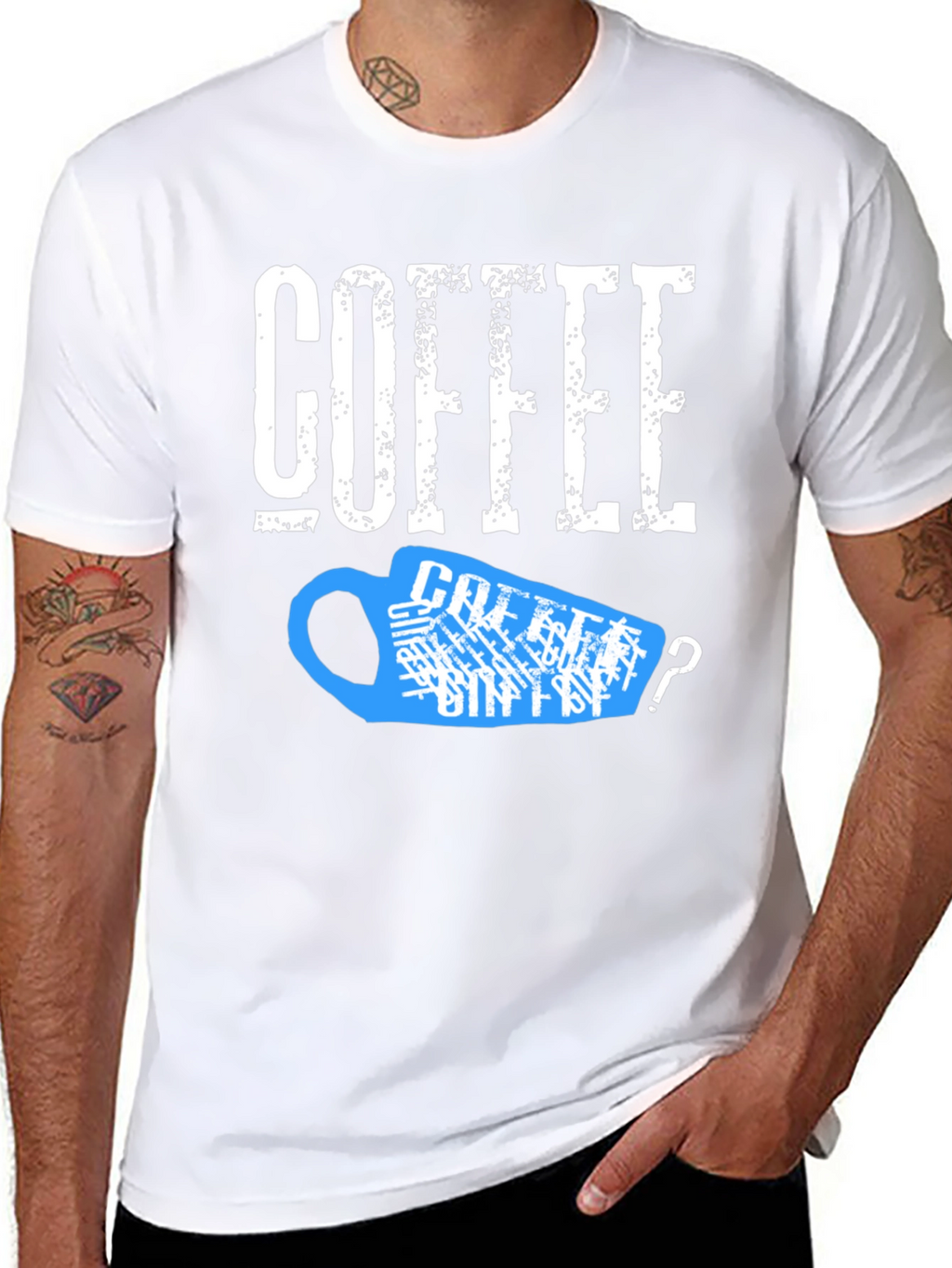 Coffee? T-Shirt - Funny Caffeine Lover Tee