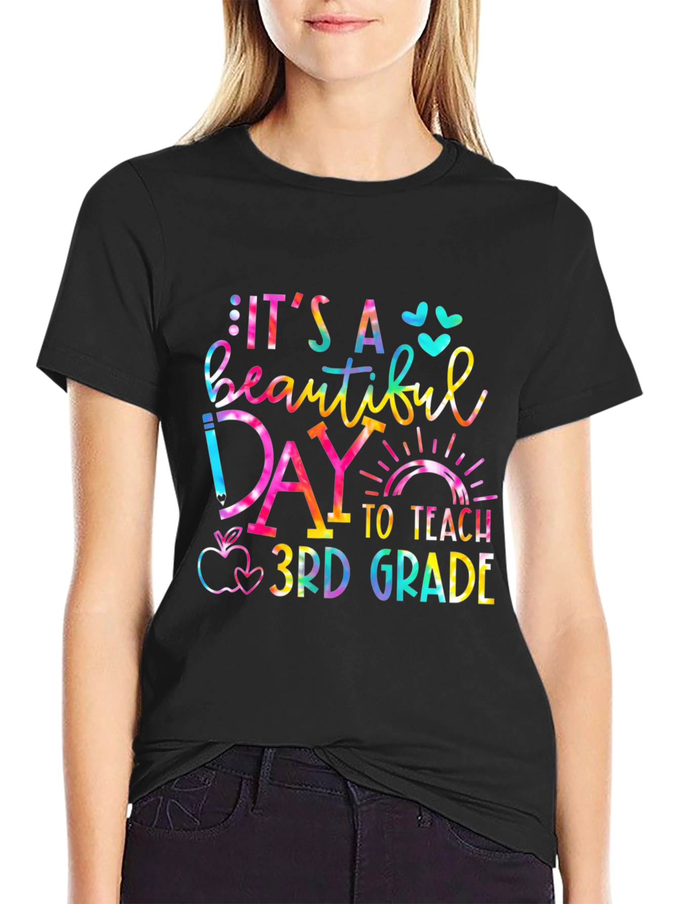 Teachers Day T-Shirt - Its a Beautiful Day to Teach 3rd Grade