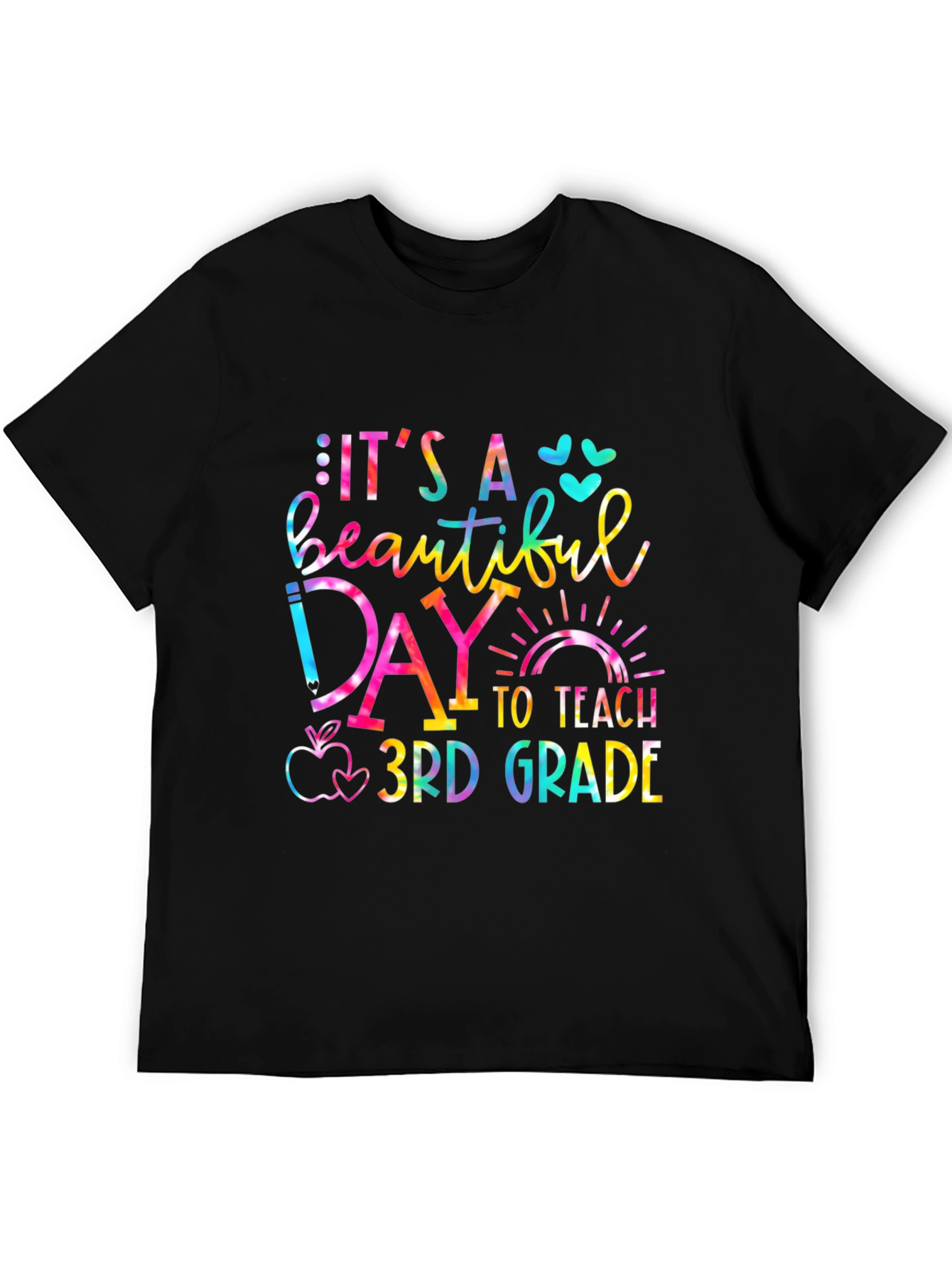 Teachers Day T-Shirt - Its a Beautiful Day to Teach 3rd Grade