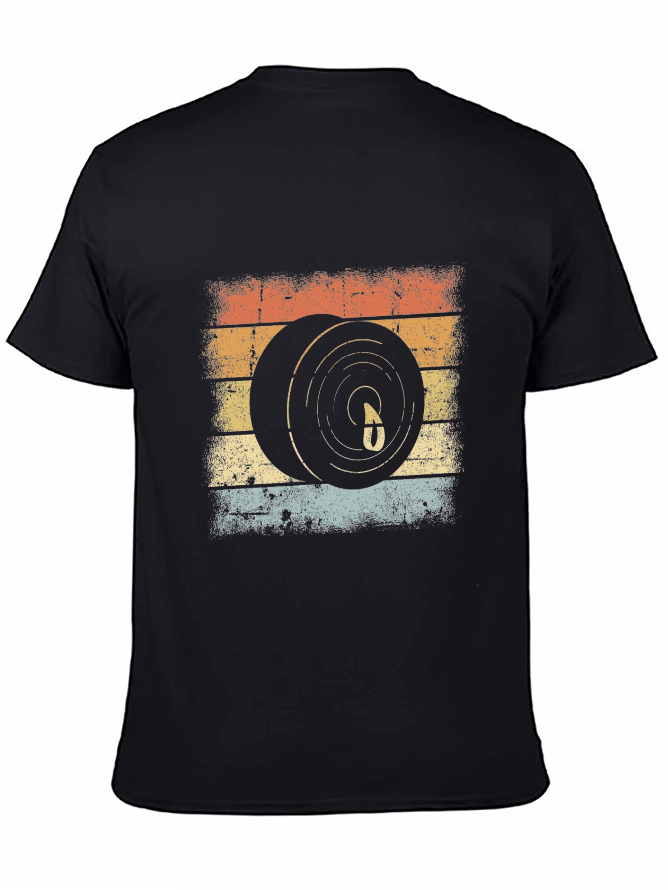 Vintage Retro Vinyl Record Graphic Tee