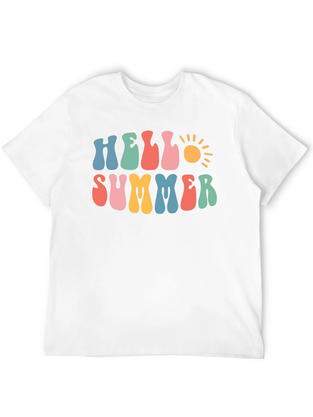 Hello Summer Graphic T-Shirt