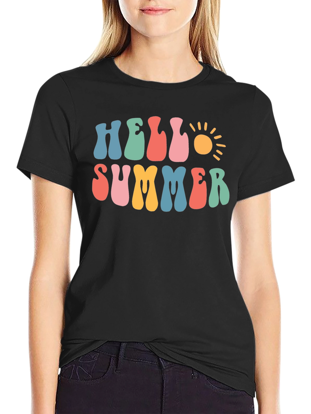 Hello Summer Graphic T-Shirt