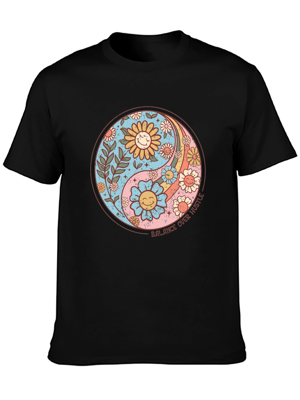 Balance Over Hustle Graphic T-Shirt
