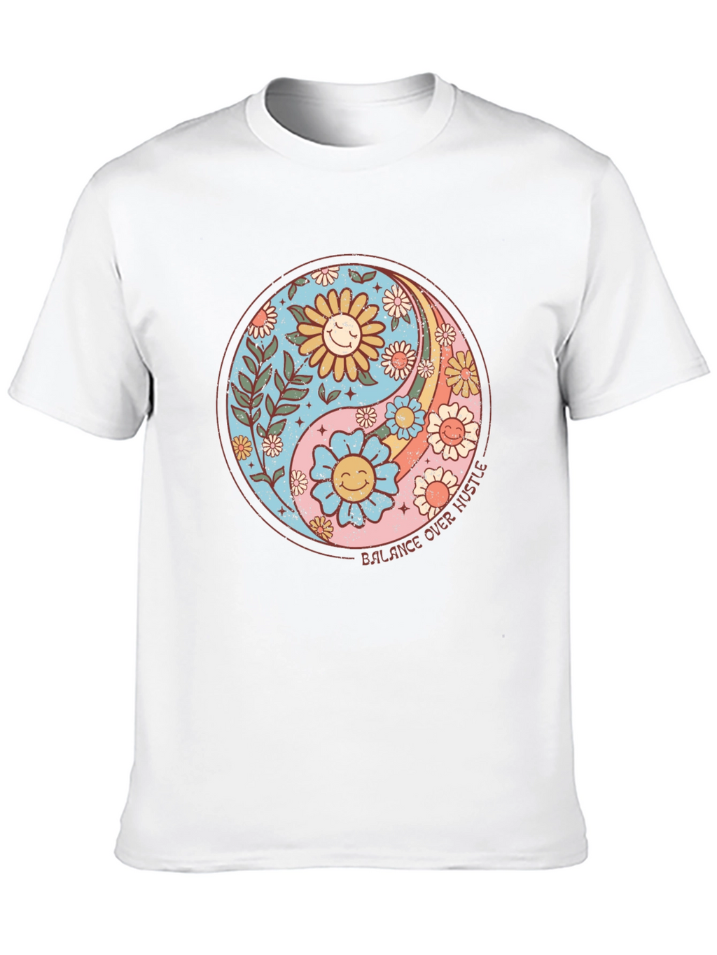 Balance Over Hustle Graphic T-Shirt