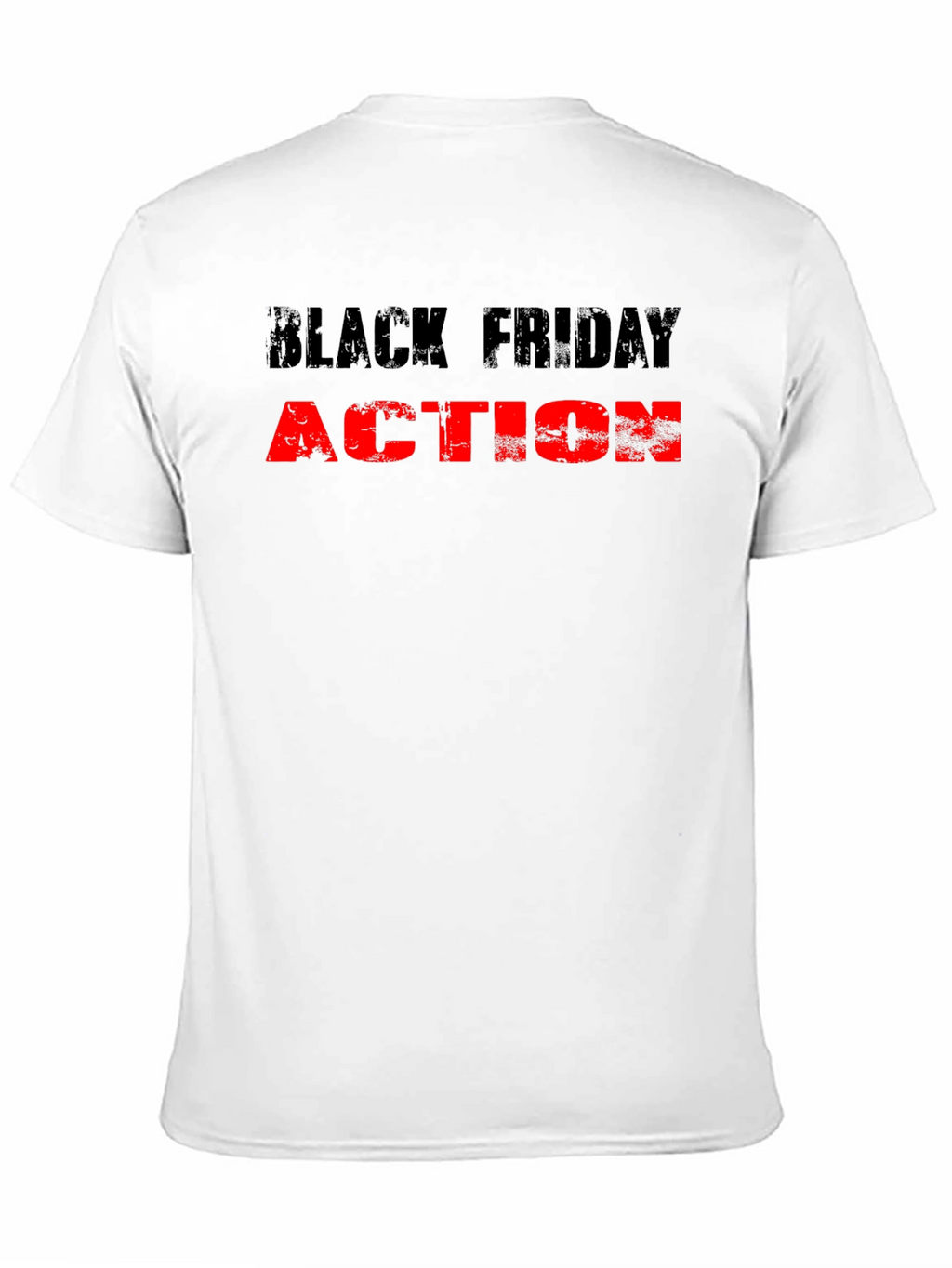 Black Friday Action Tee - Stylish Graphic T-Shirt
