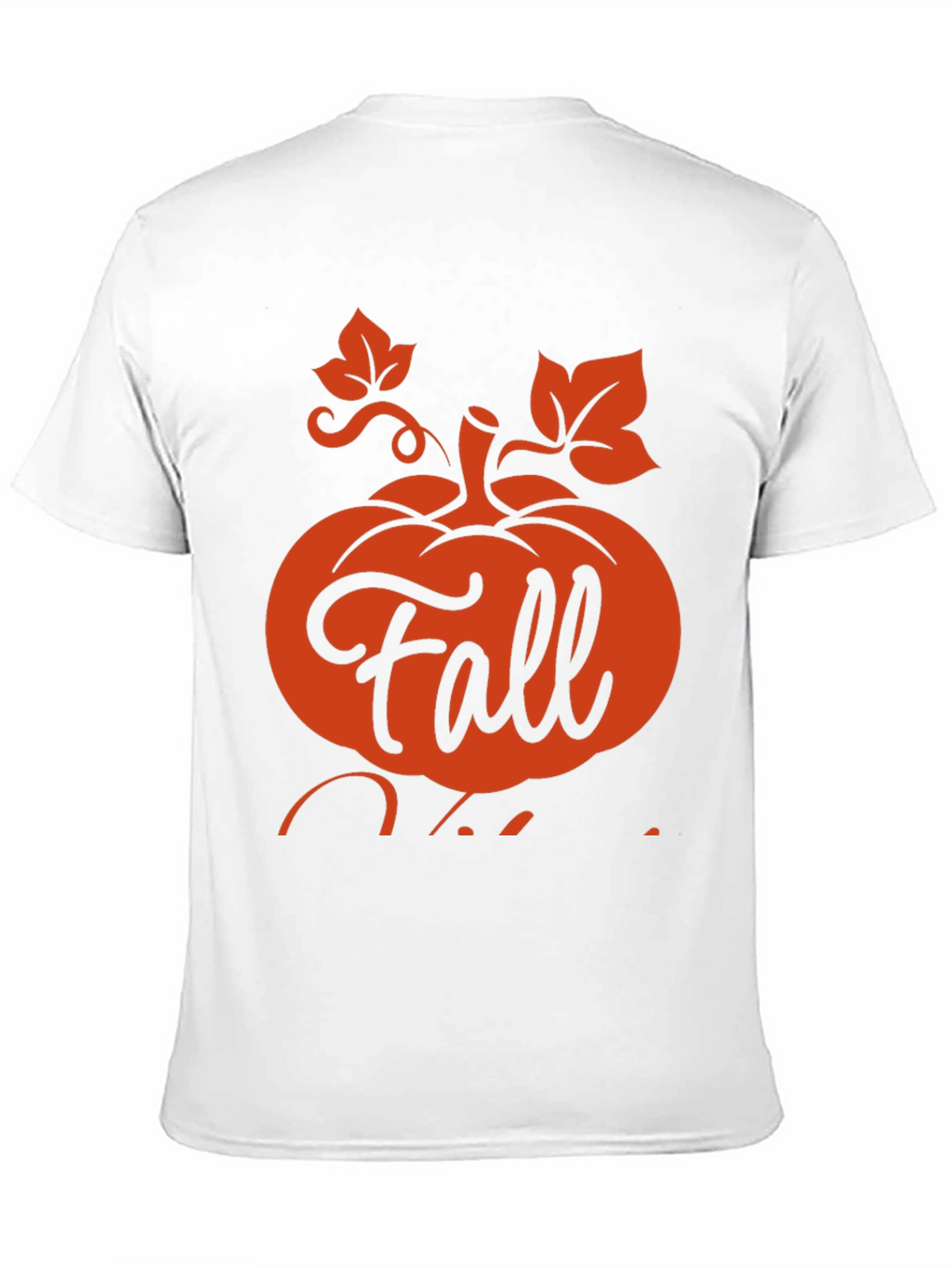 Fall Vibes Black Graphic T-Shirt