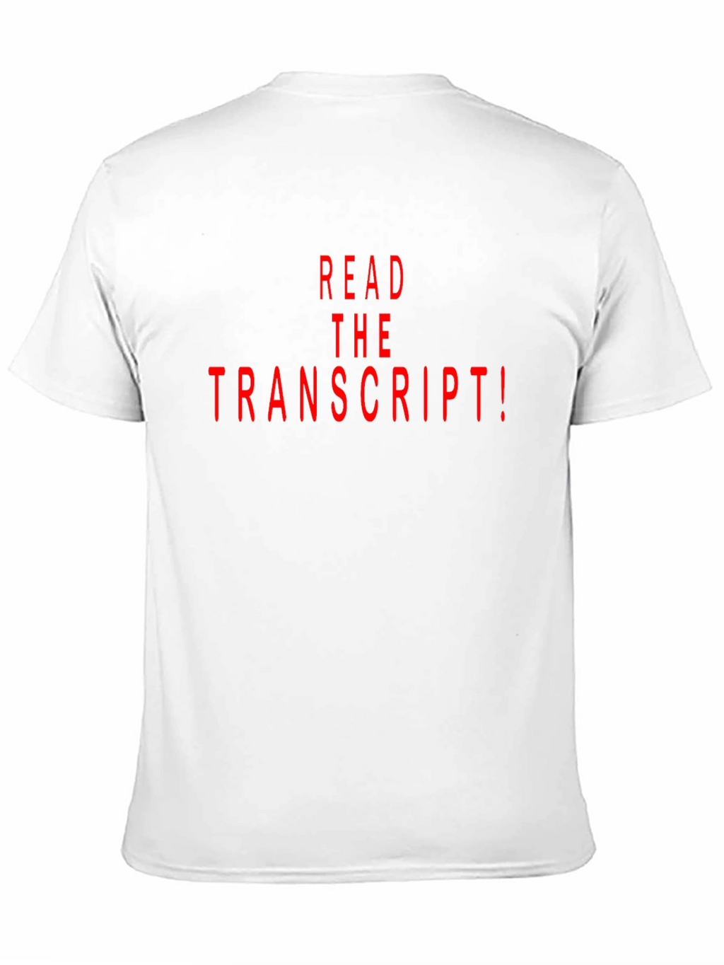 Read The Transcript! Graphic Tee - Black