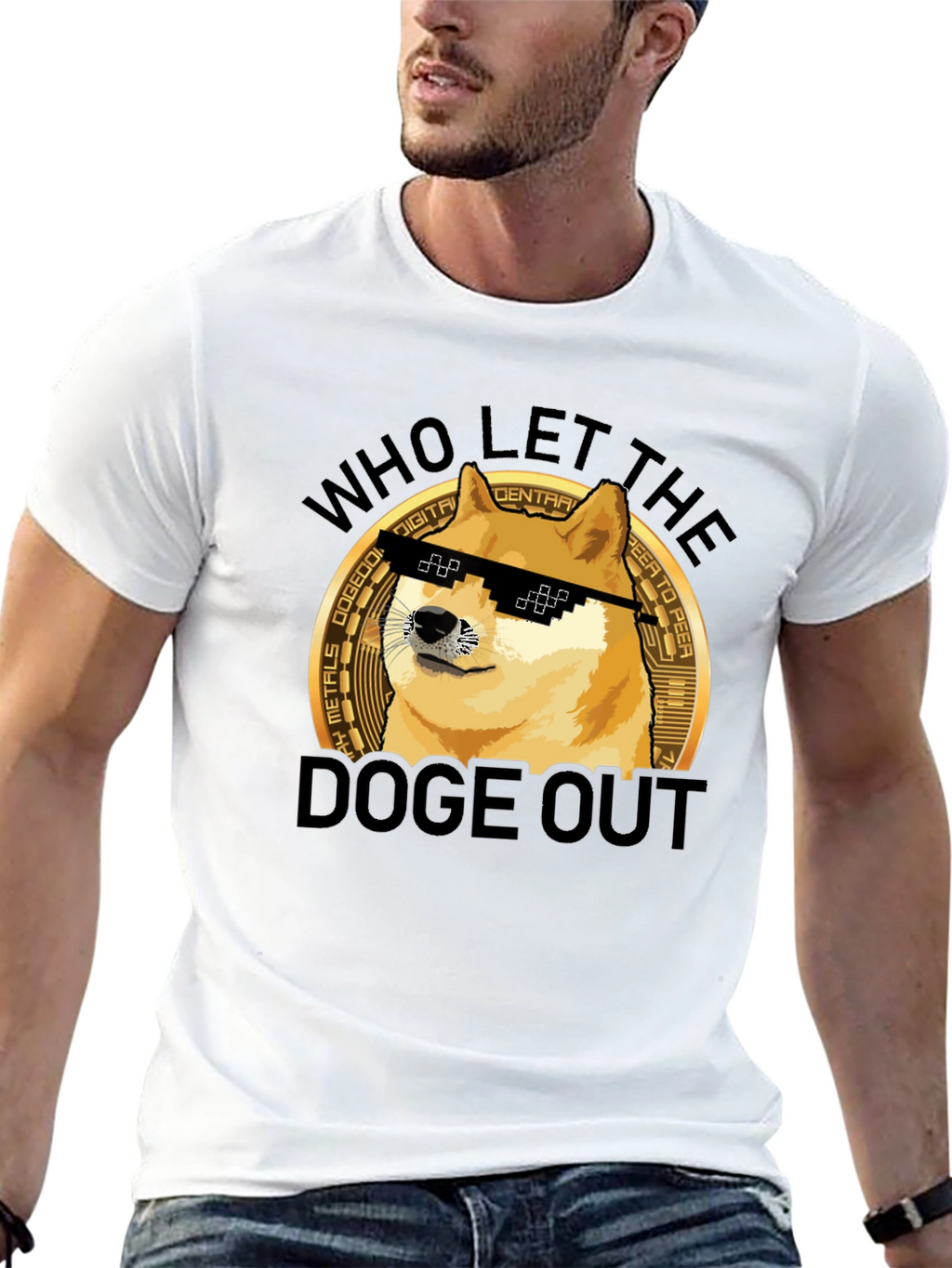 Who Let the Doge Out T-Shirt