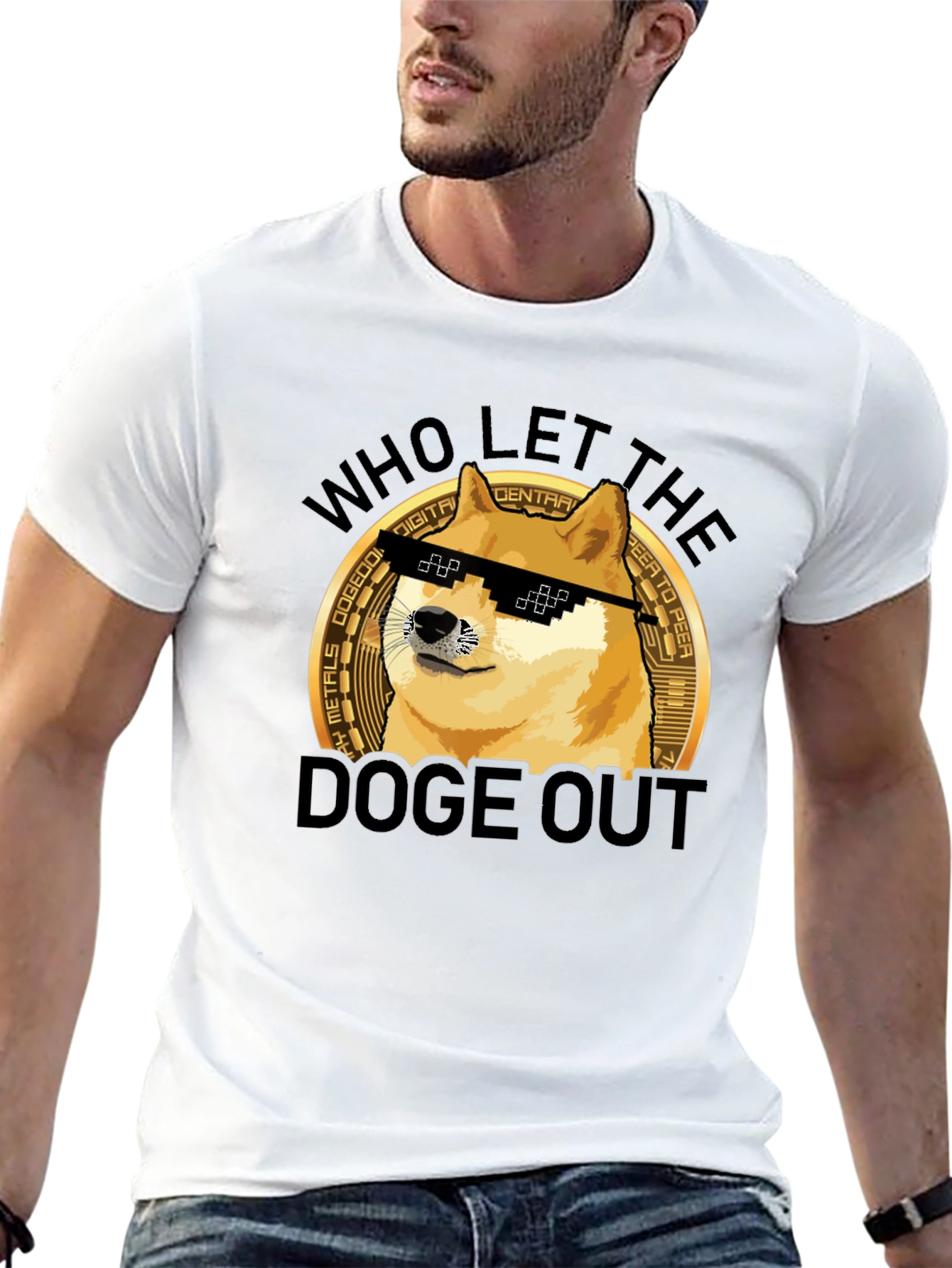 Who Let the Doge Out T-Shirt
