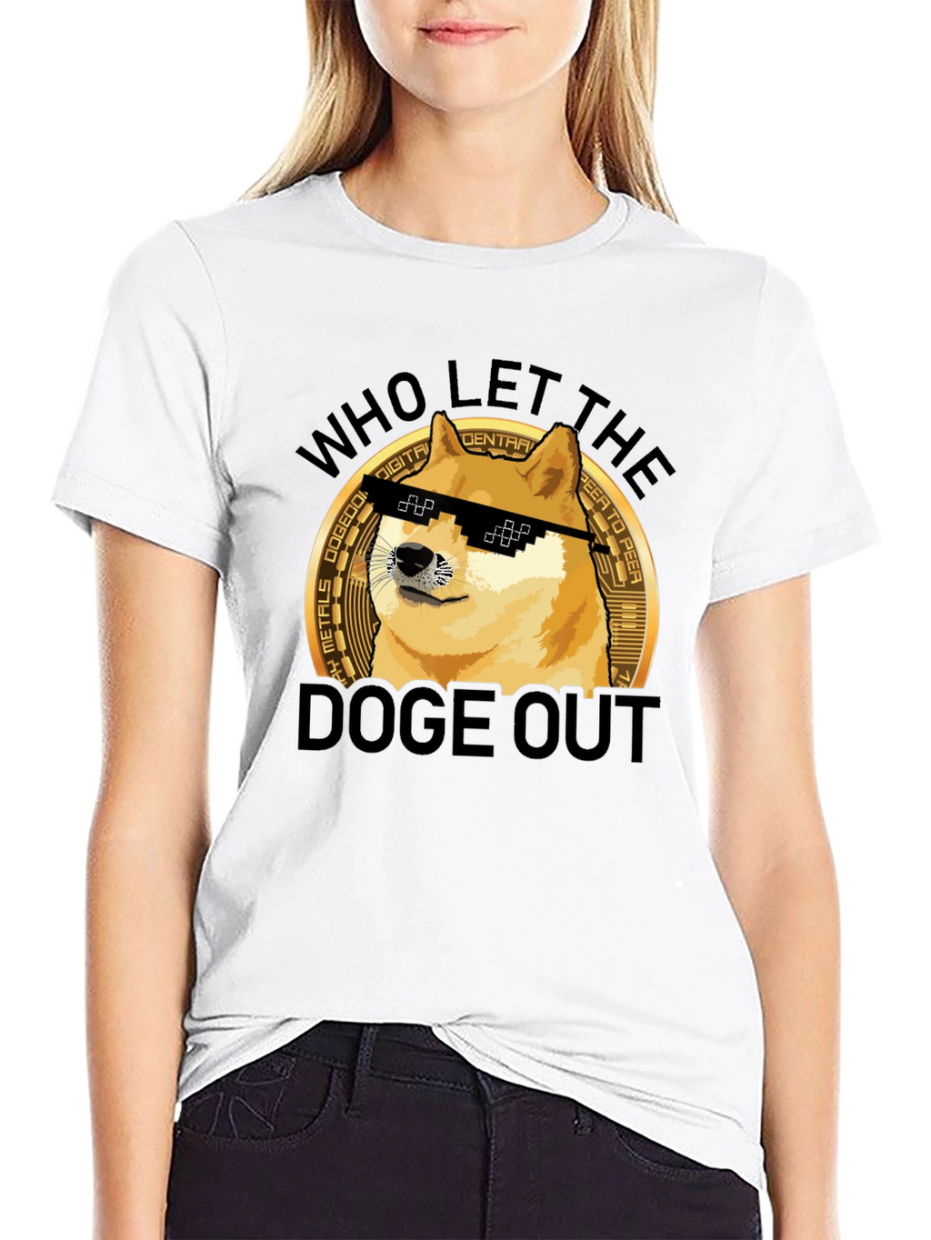 Who Let the Doge Out T-Shirt