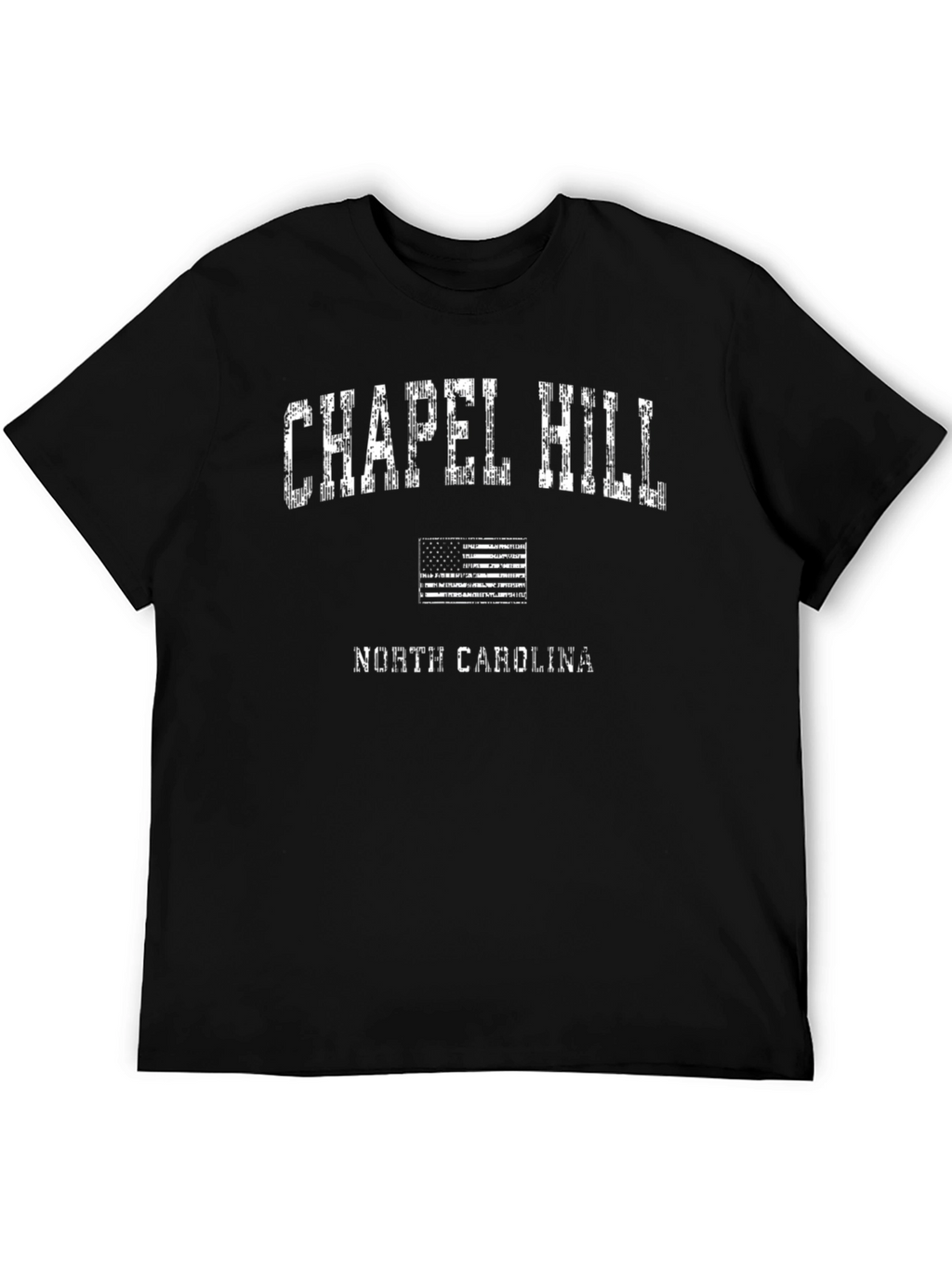 Chapel Hill NC Black T-Shirt