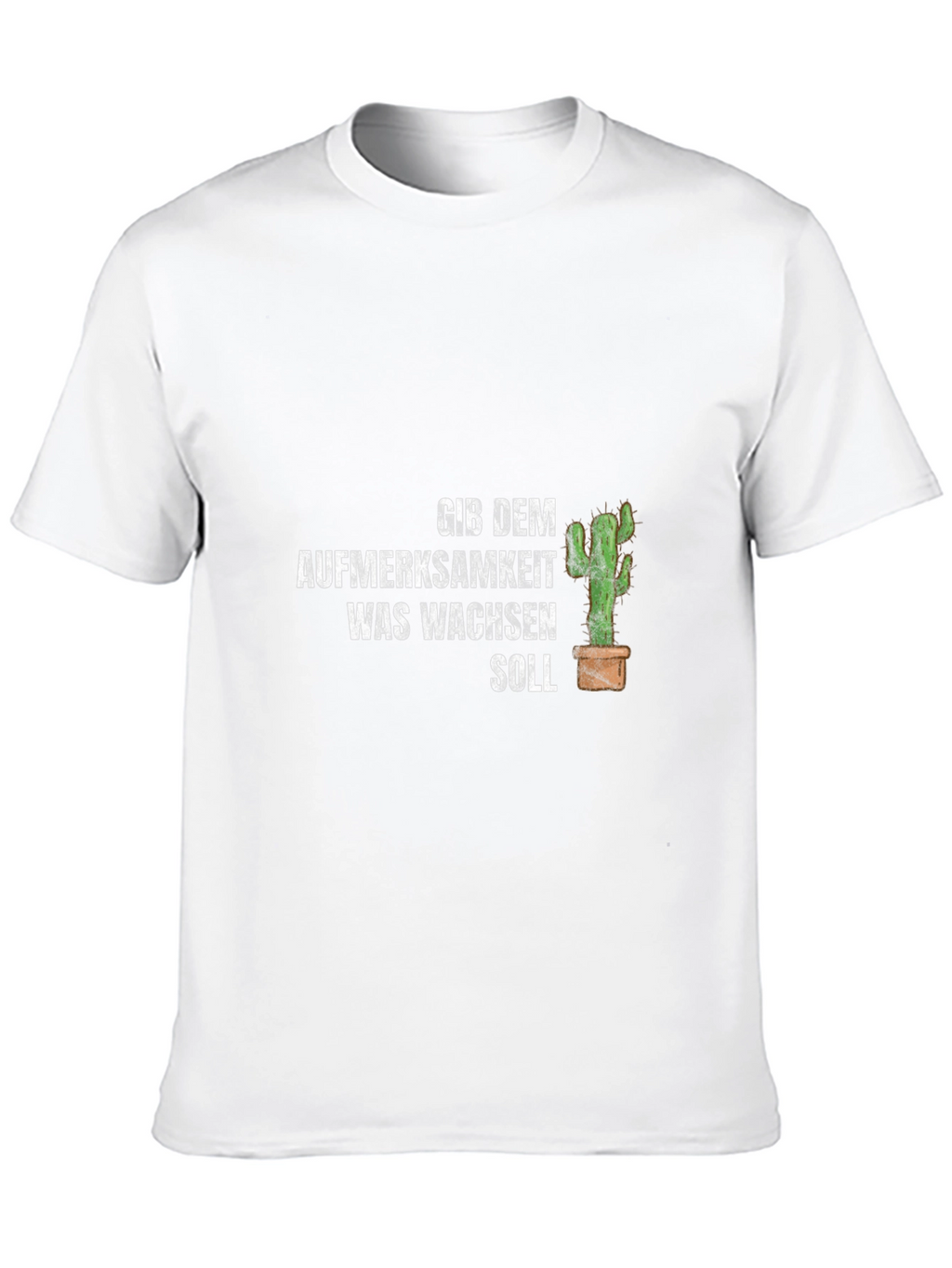 Give Attention T-Shirt - Grow Motivation Tee