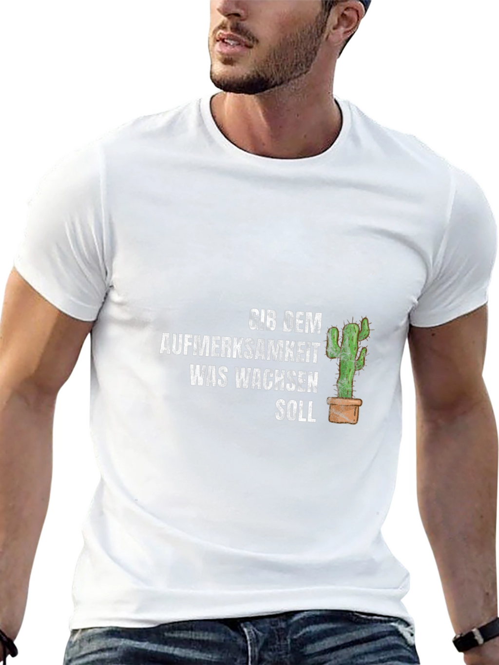 Give Attention T-Shirt - Grow Motivation Tee