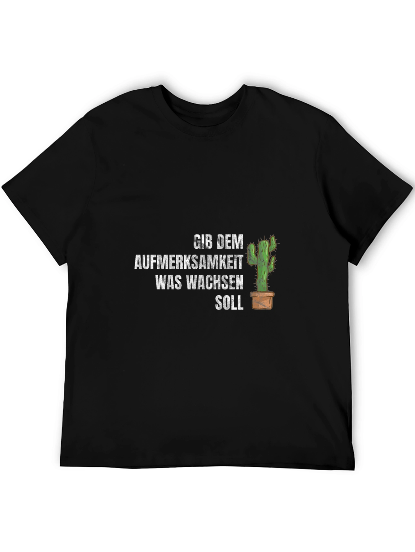 Give Attention T-Shirt - Grow Motivation Tee