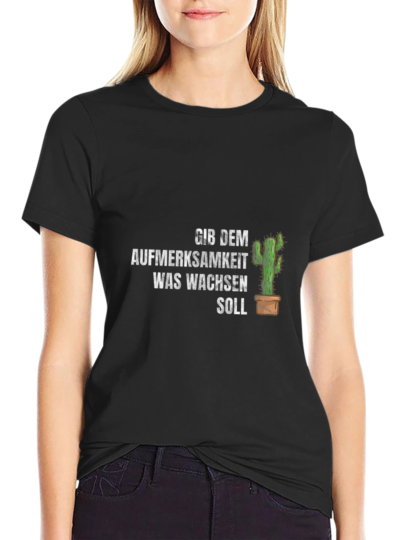 Give Attention T-Shirt - Grow Motivation Tee