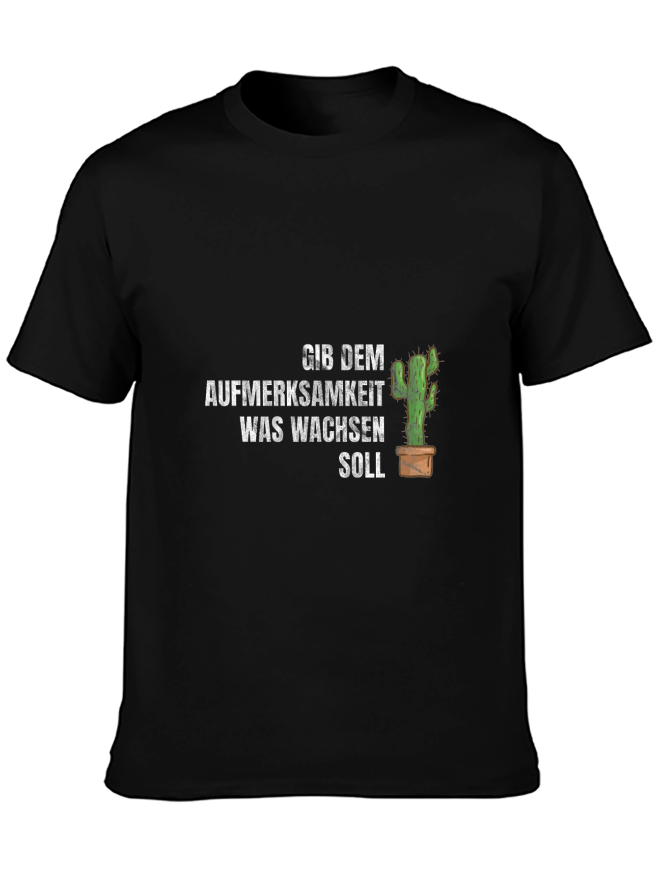 Give Attention T-Shirt - Grow Motivation Tee
