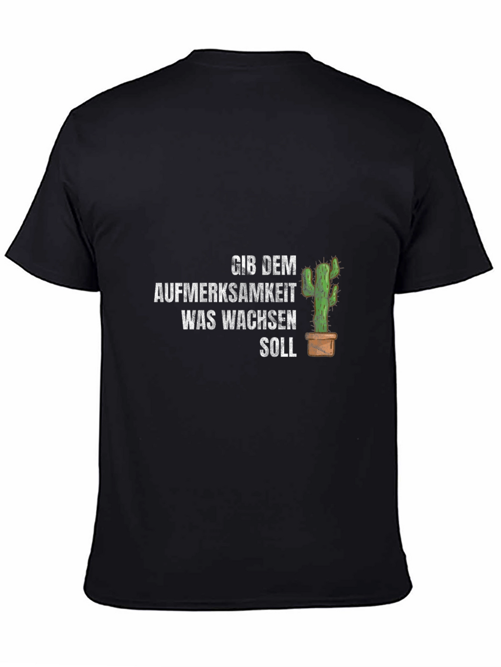 Give Attention T-Shirt - Grow Motivation Tee