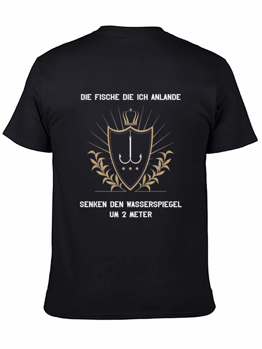 Fishing T-Shirt: Die Fische Die Ich Anlande Design