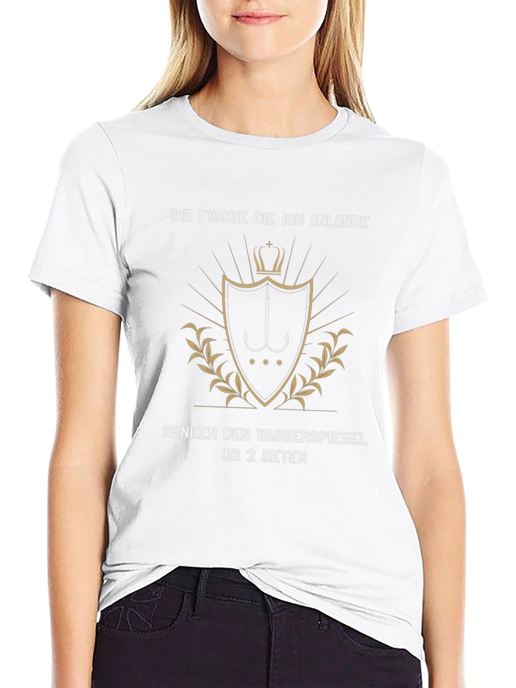 Fishing T-Shirt: Die Fische Die Ich Anlande Design