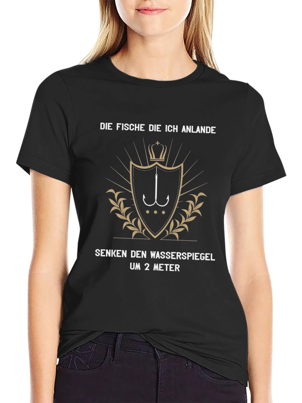Fishing T-Shirt: Die Fische Die Ich Anlande Design