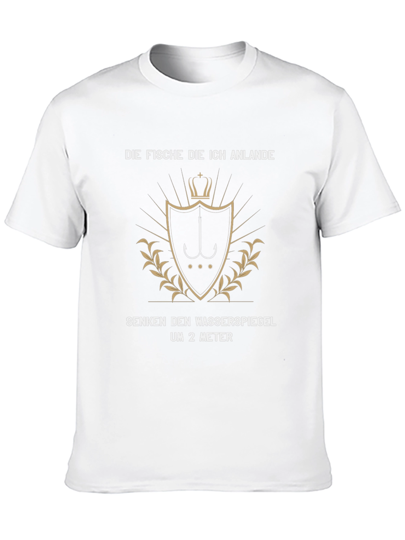 Fishing T-Shirt: Die Fische Die Ich Anlande Design