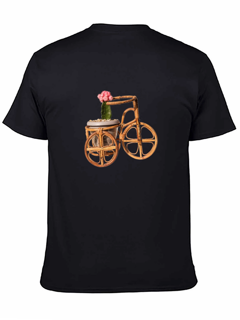Unique Cactus Bicycle Planter T-Shirt