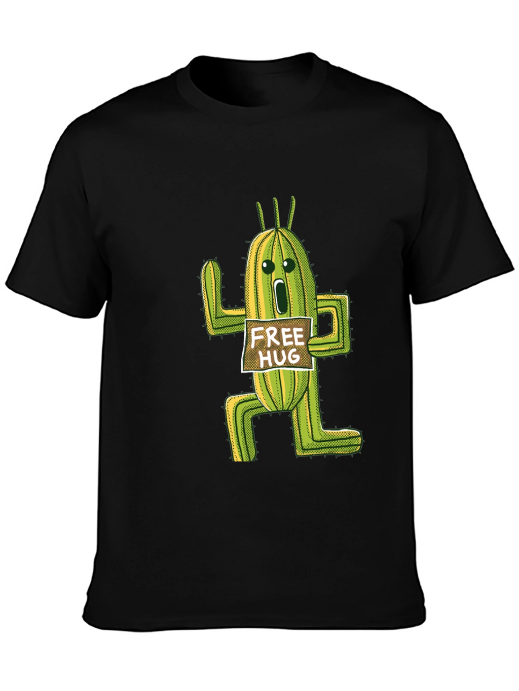 Cactus Free Hug T-Shirt - Funny Graphic Tee