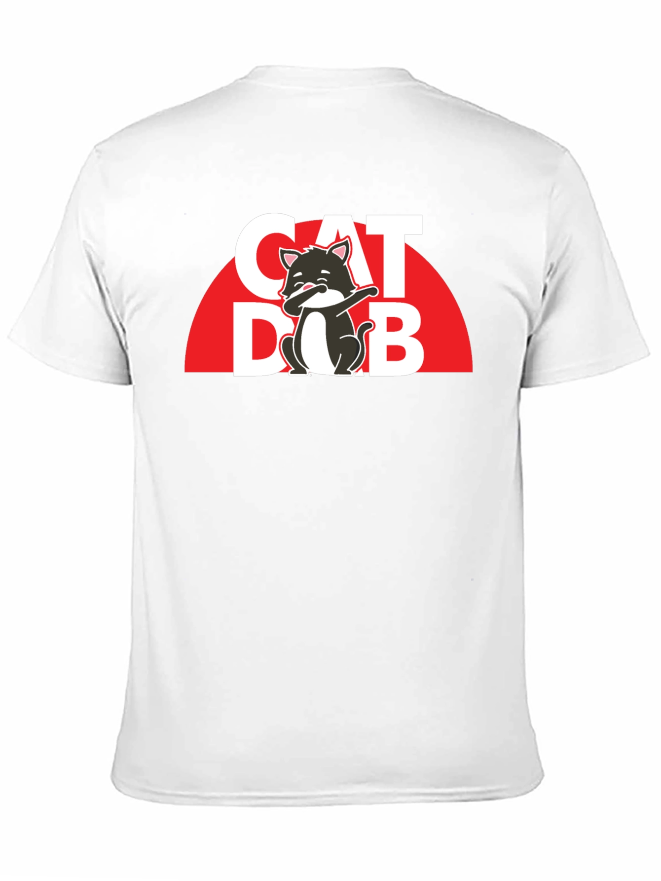 Cat Dab T-Shirt - Trendy Graphic Tee