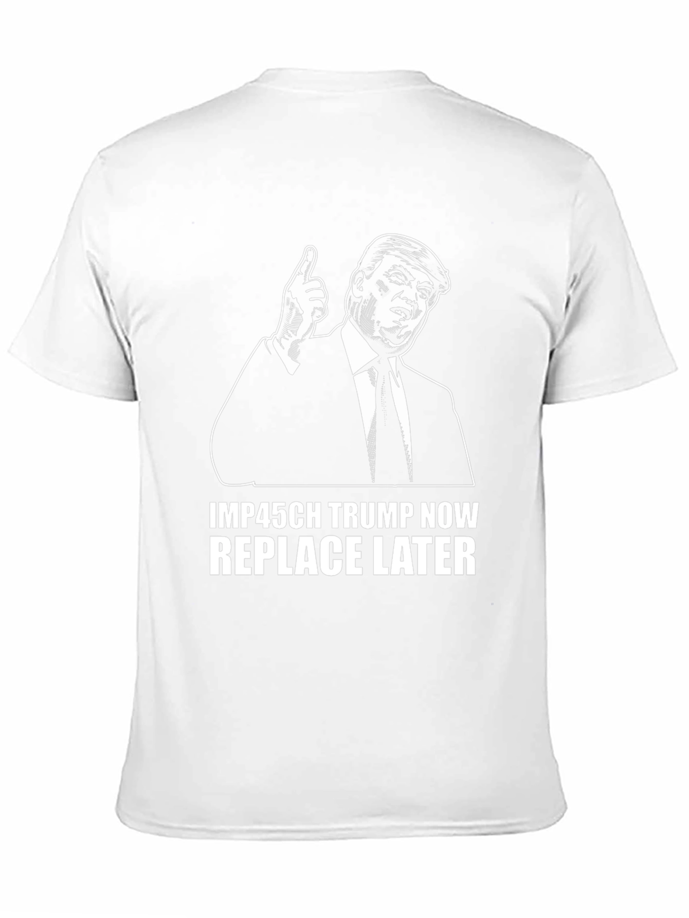 Trump Impeach Now T-Shirt Funny Political Tee