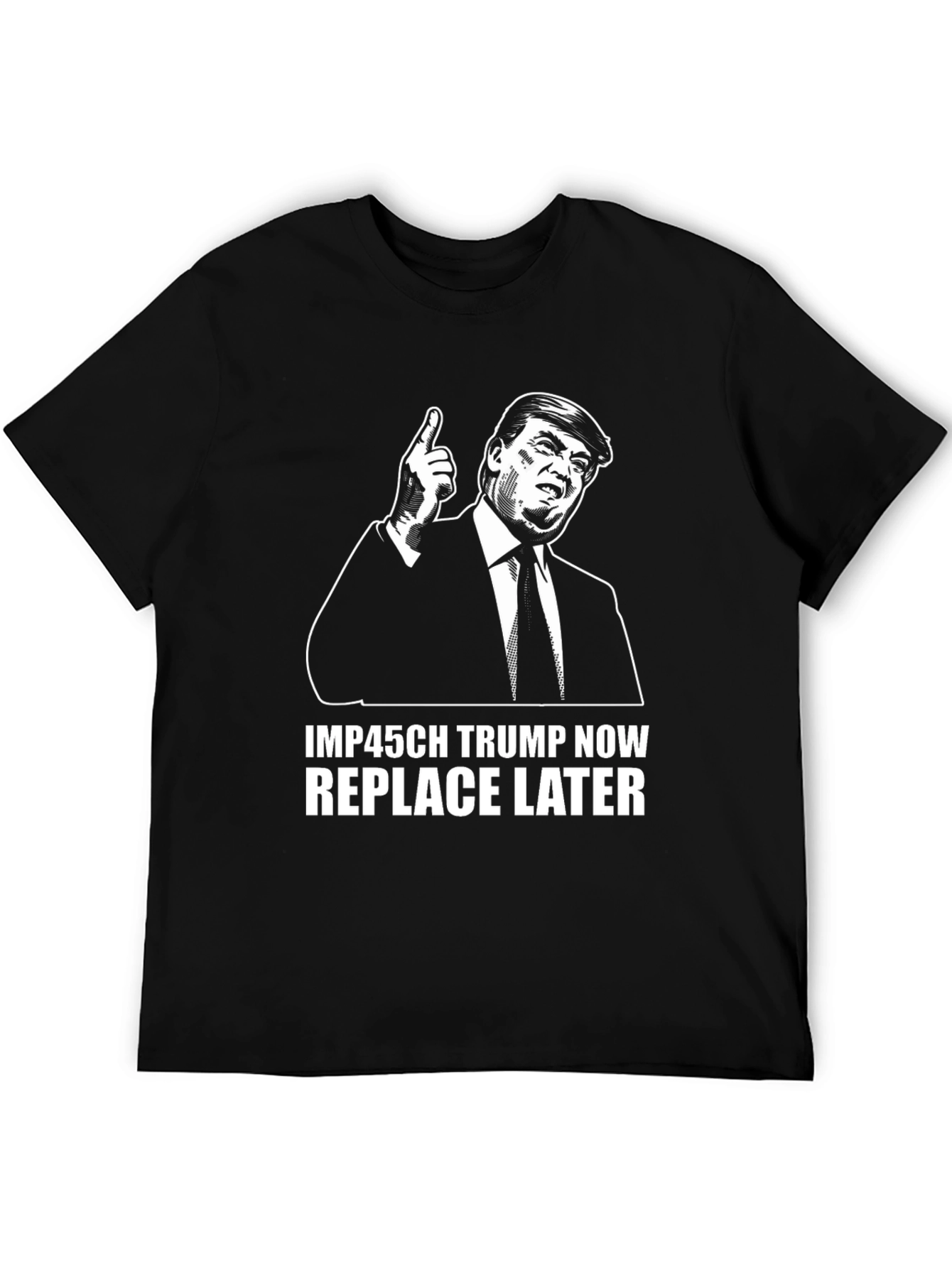 Trump Impeach Now T-Shirt Funny Political Tee