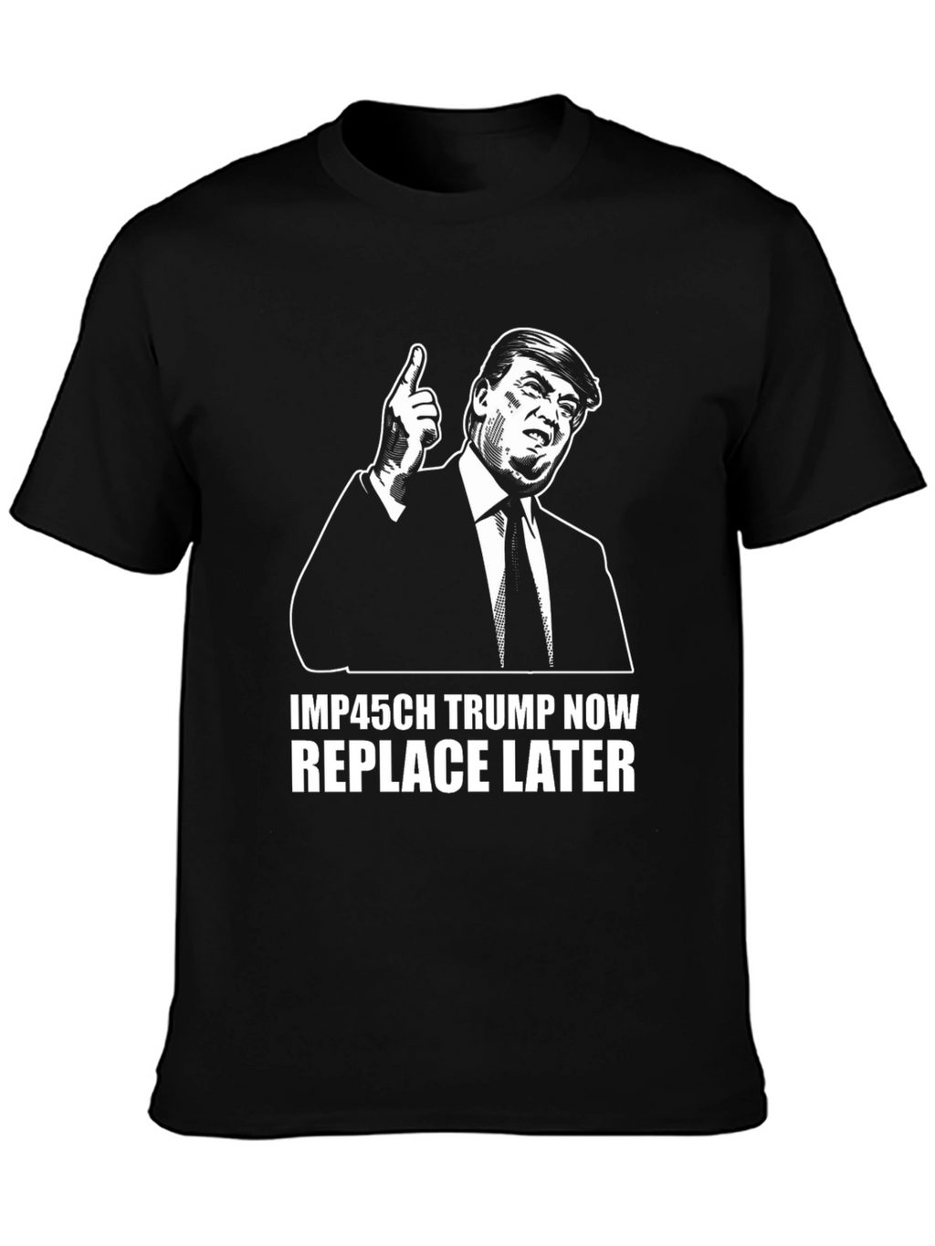 Trump Impeach Now T-Shirt Funny Political Tee