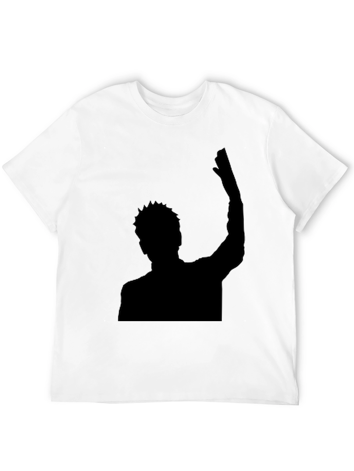 Silhouette Graphic Black T-Shirt - Menswear