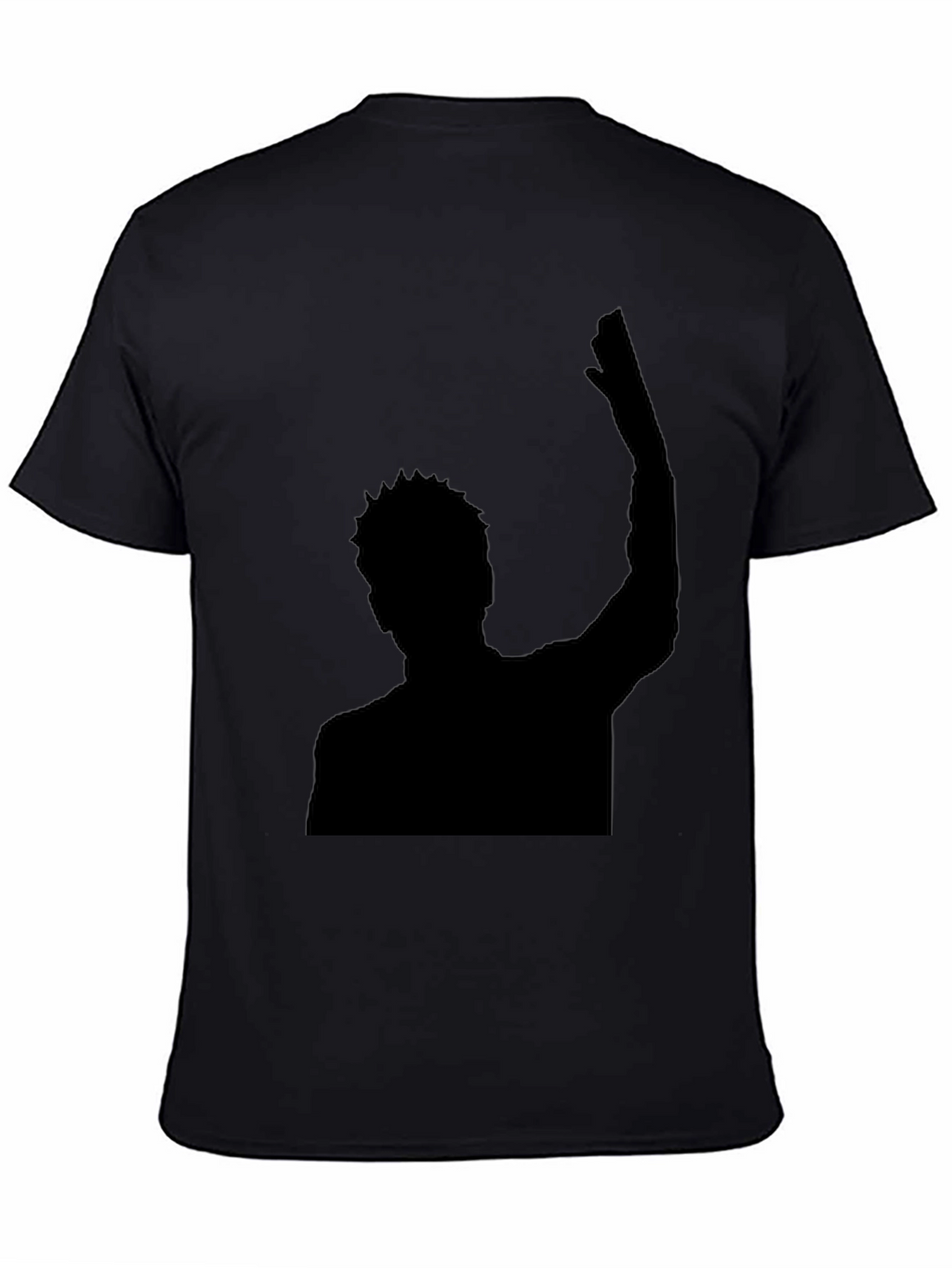 Silhouette Graphic Black T-Shirt - Menswear