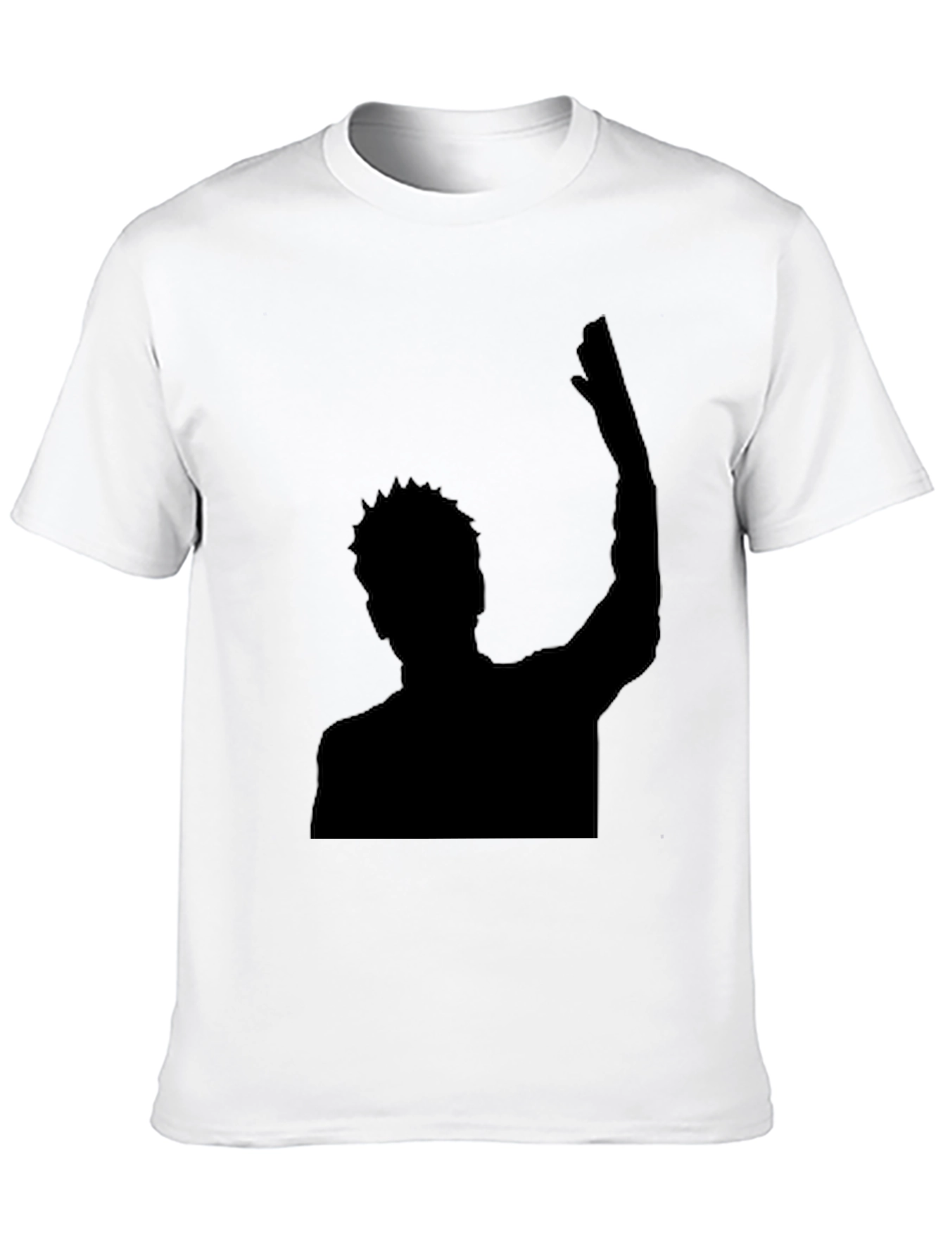Silhouette Graphic Black T-Shirt - Menswear