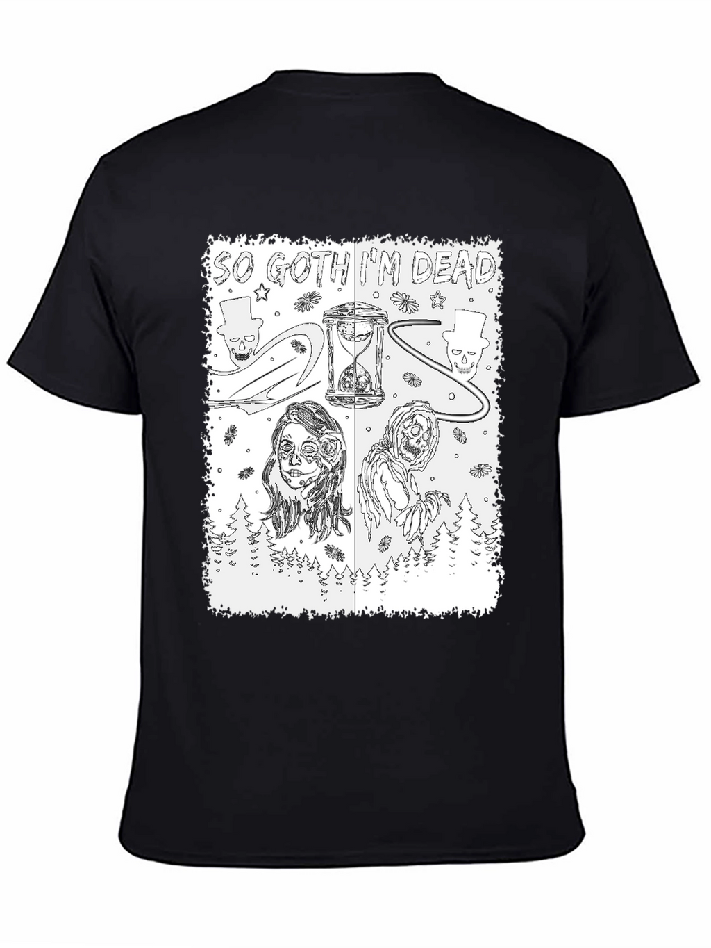 So Goth Im Dead Graphic Tee