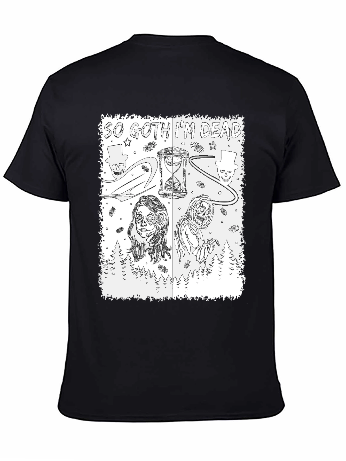 So Goth Im Dead Graphic Tee