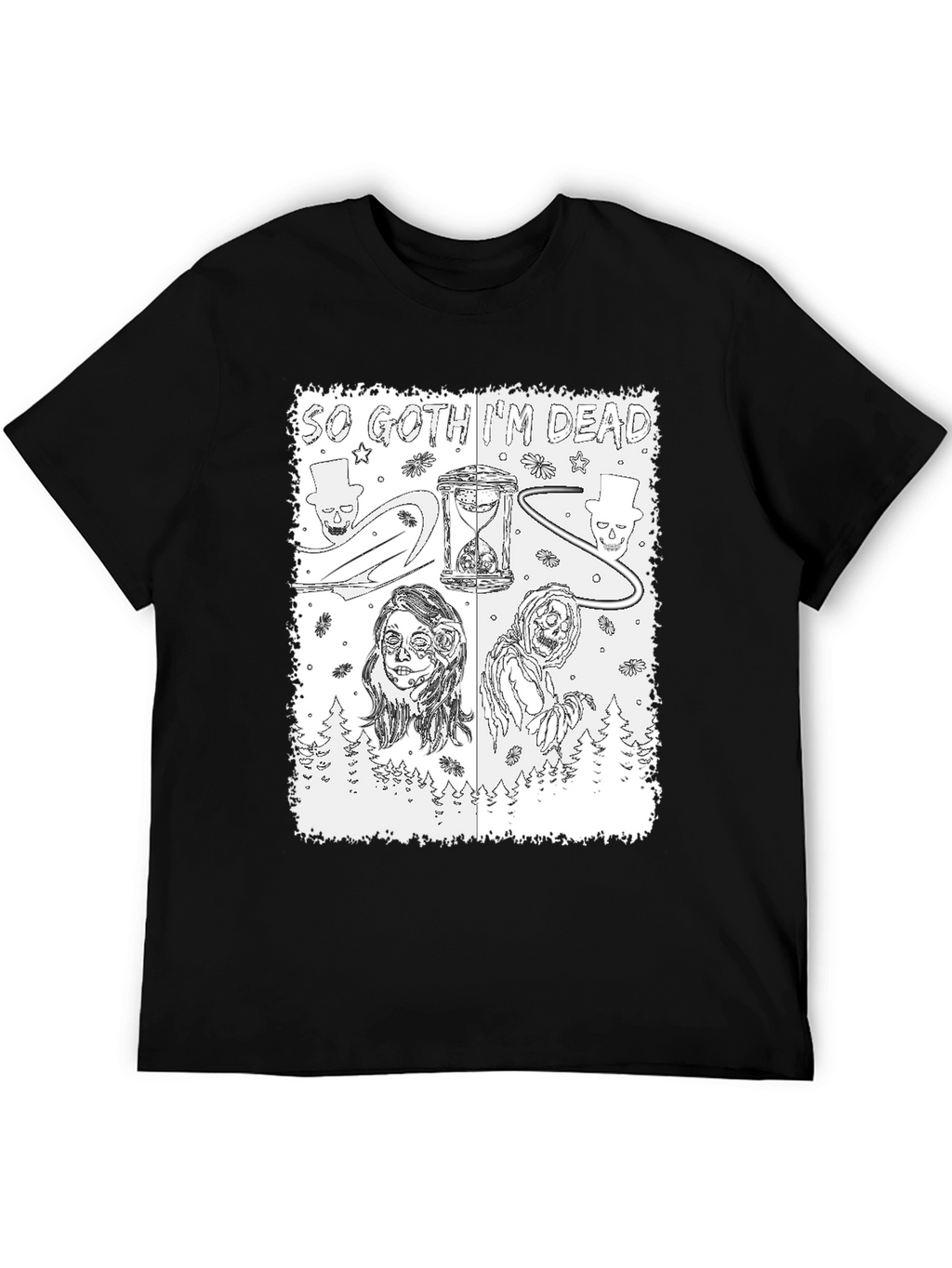 So Goth Im Dead Graphic Tee