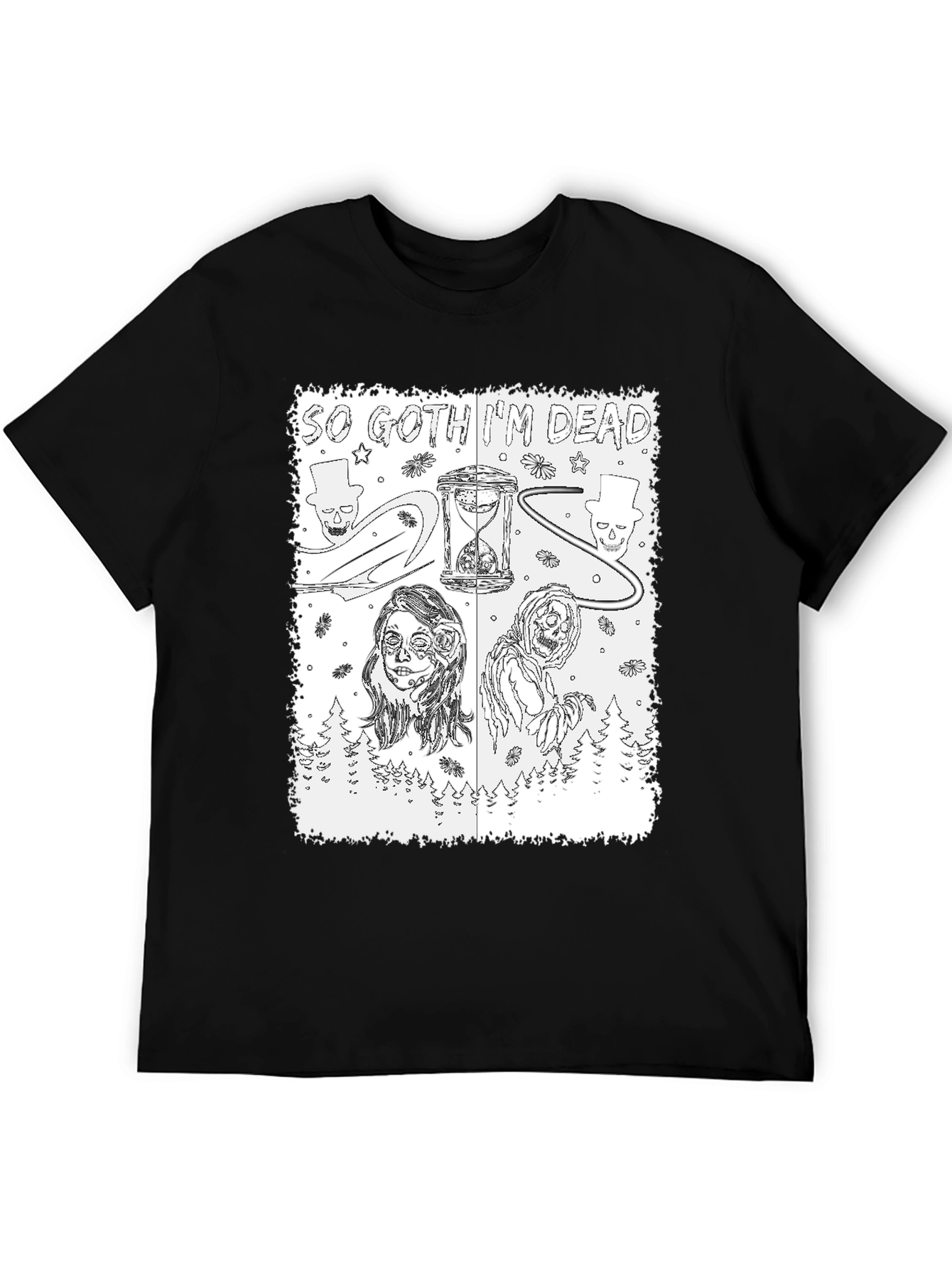 So Goth Im Dead Graphic Tee