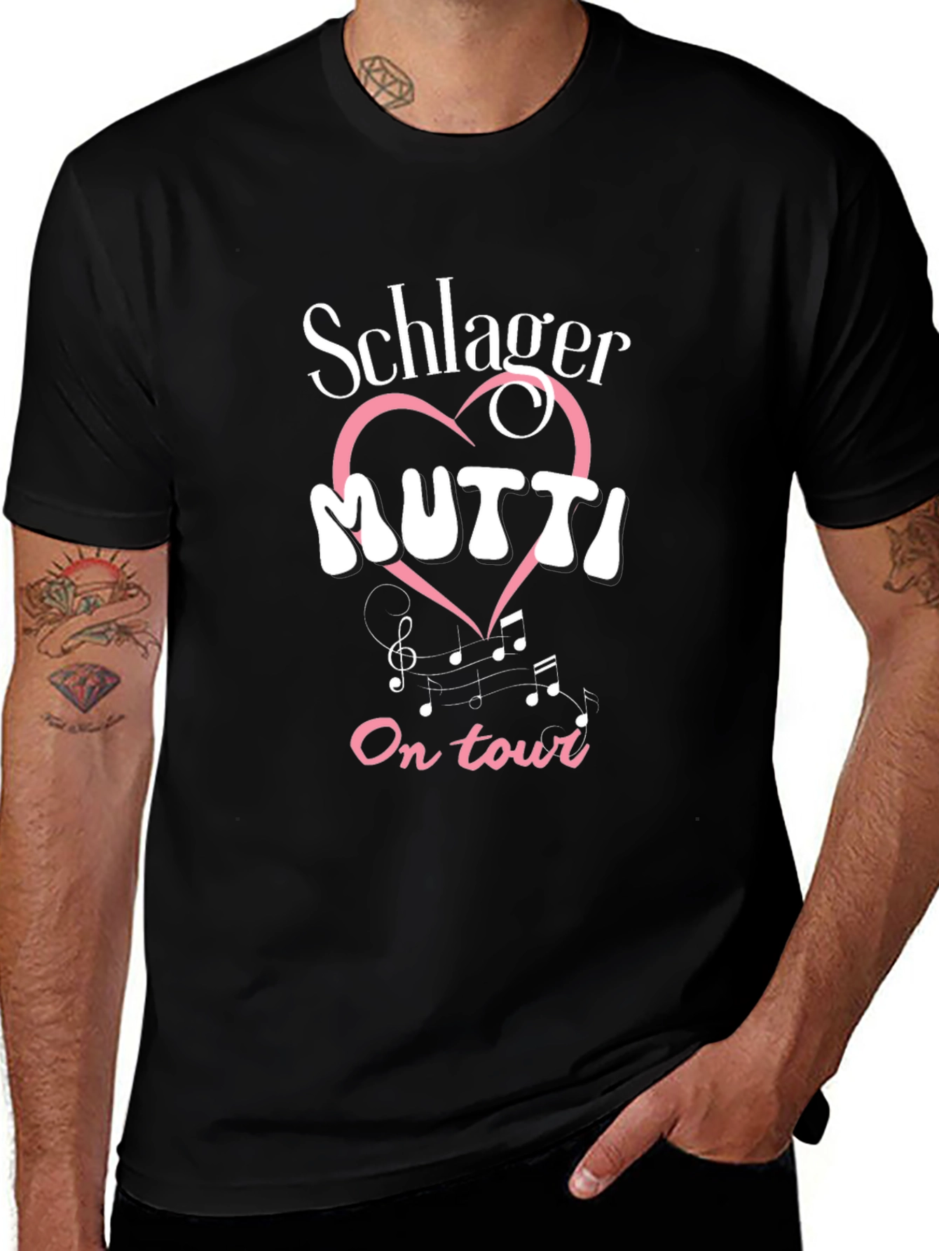 Schlager Mutti On Tour Graphic T-Shirt