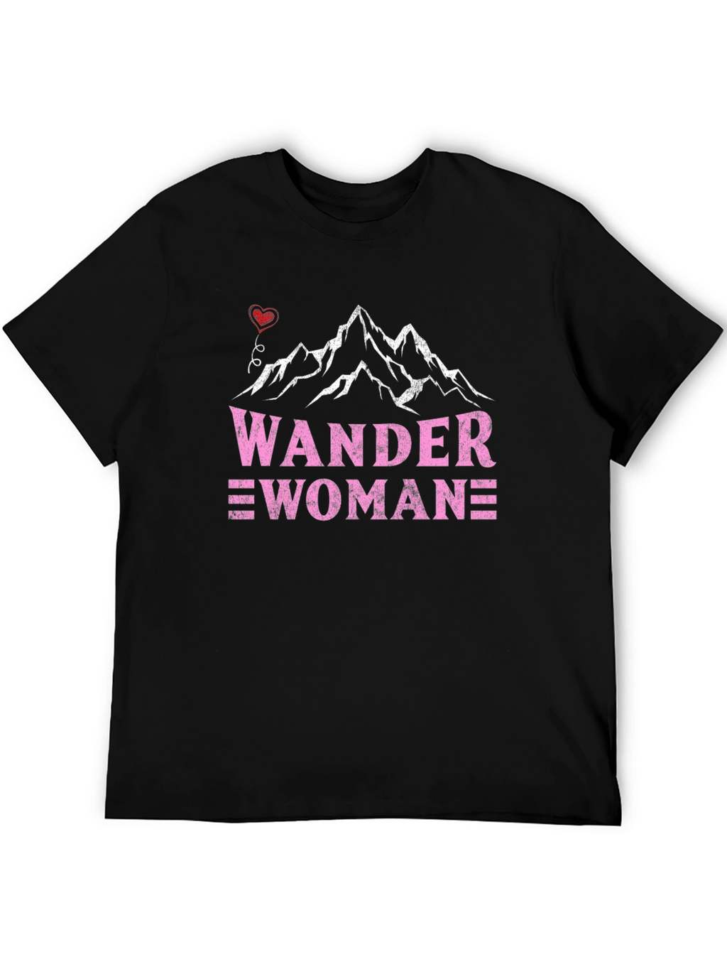 Wander Woman Graphic T-Shirt - Black